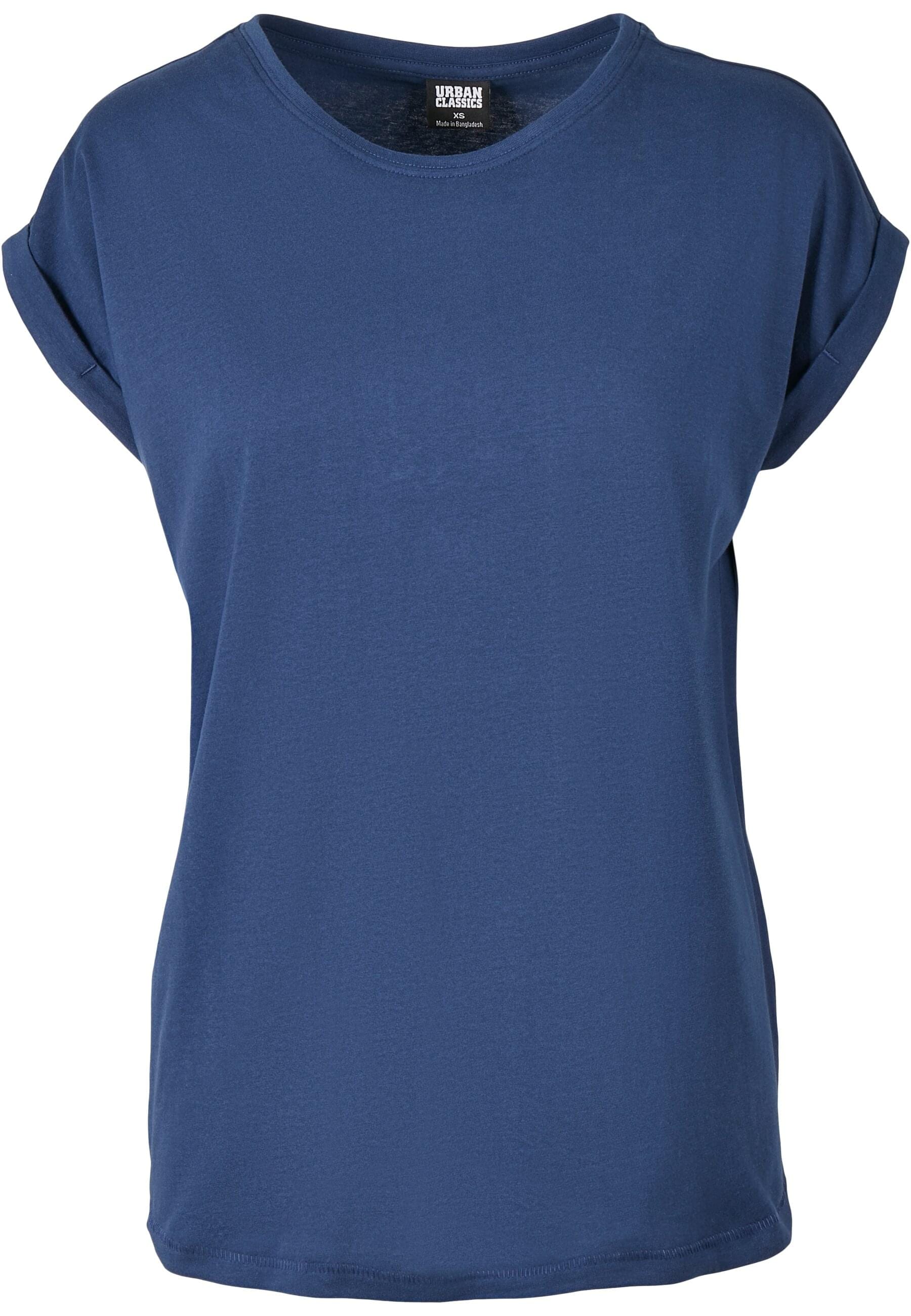 URBAN CLASSICS Kurzarmshirt "Urban Classics Damen Ladies Extended Shoulder günstig online kaufen