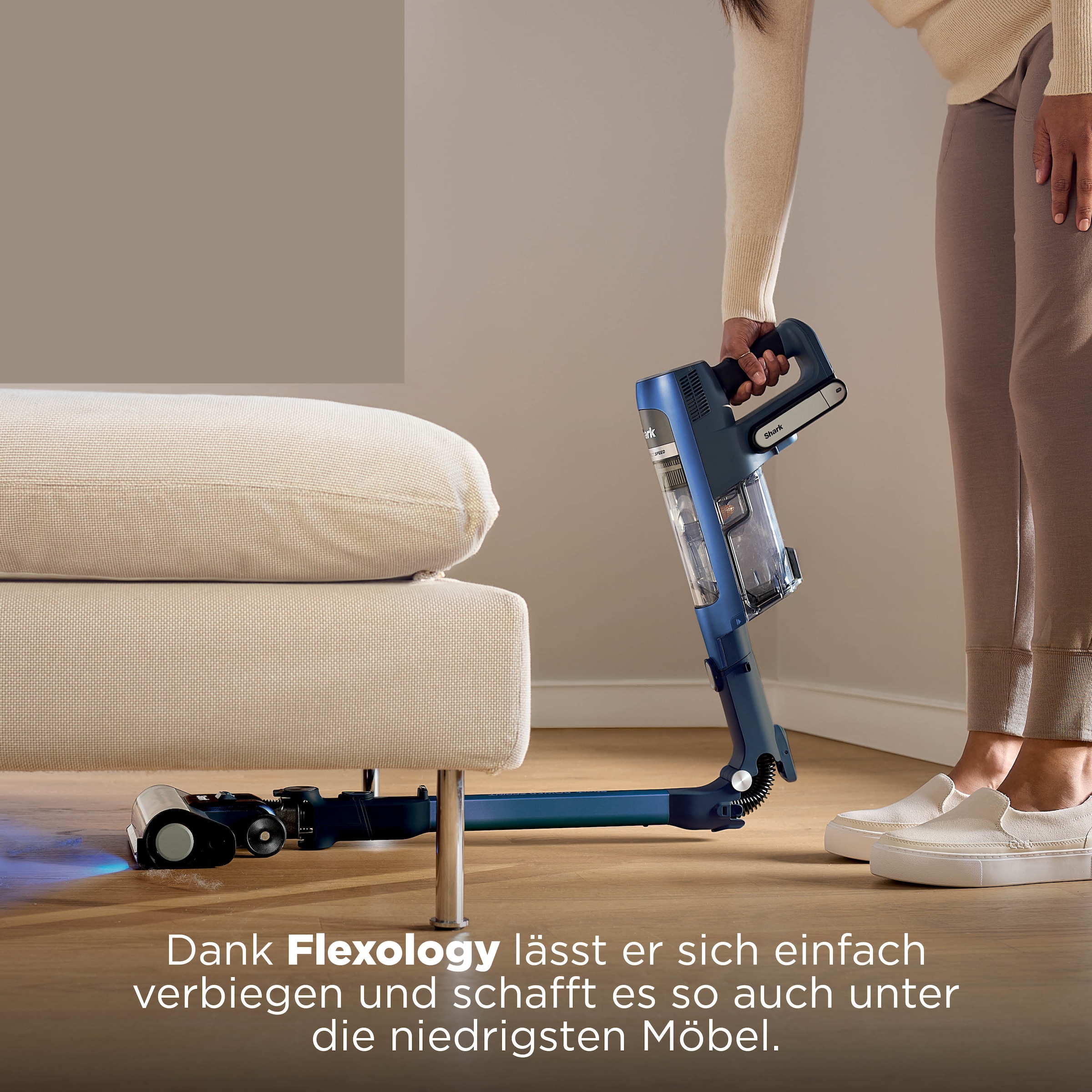 Shark Akku-Hand-und Stielstaubsauger »Shark PowerDetect Speed IA1241EU« 4 PowerDetect-Technologien, Reveal-Technologie