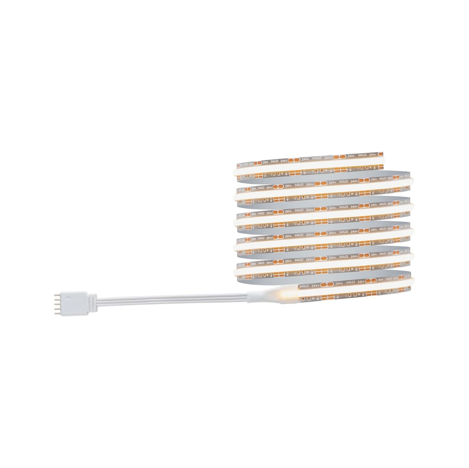 Paulmann LED-Streifen »MaxLED 500 Basis Set 1,5m 10W 230/24V silber Kunststoff« 1 Stk.-flammig Full-Line COB 2700-6500K TunableWhite