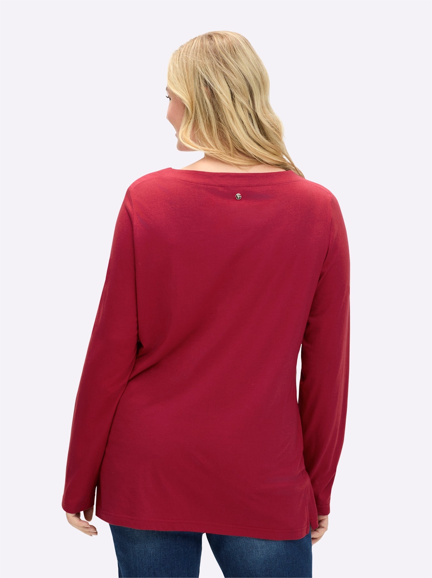 Sheego Langarmshirt "Langarm-Shirt", (1 tlg.) günstig online kaufen