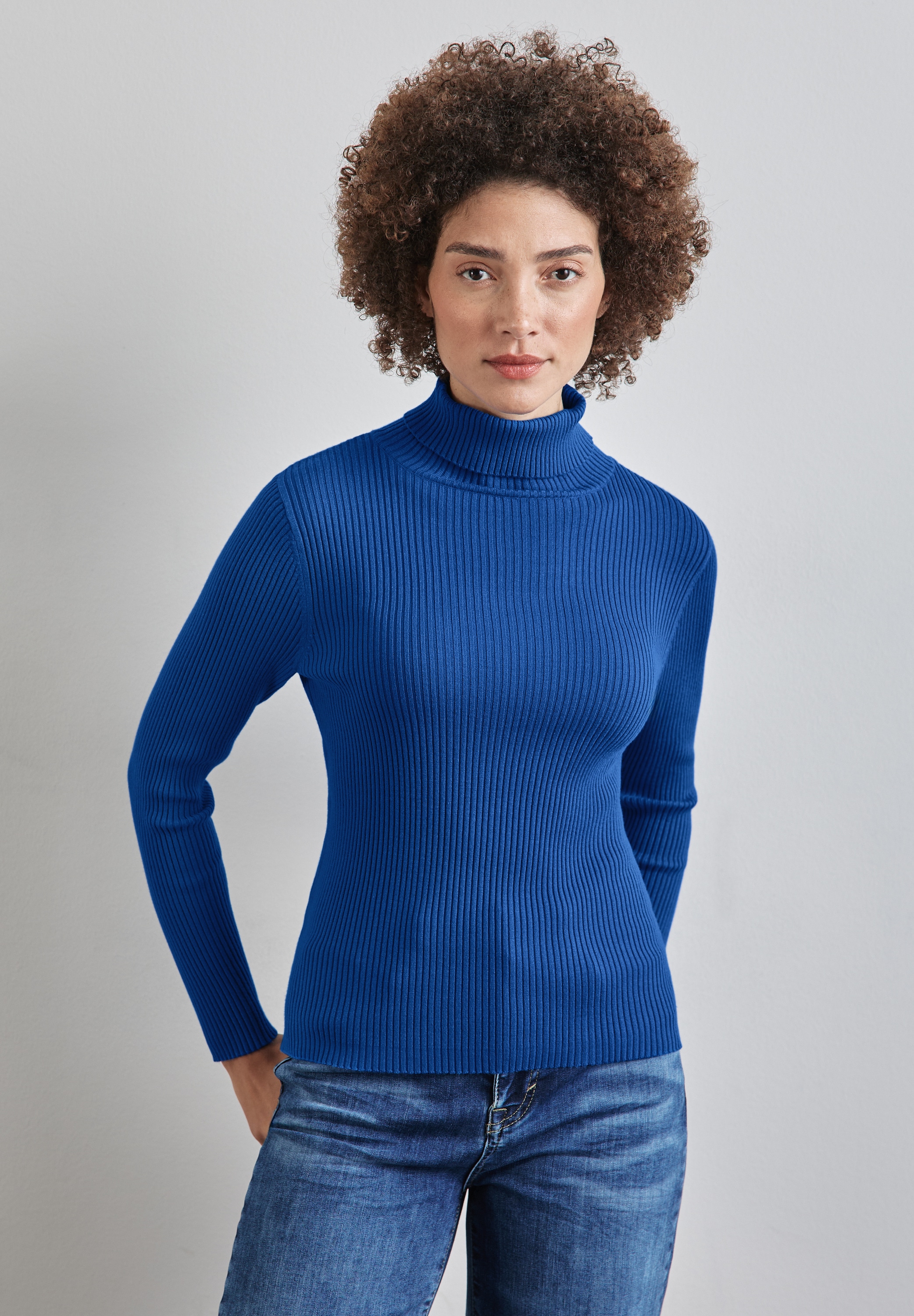 STREET ONE mit Rippstrick-Struktur günstig online kaufen