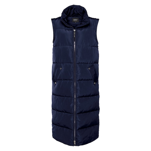 ONLY Steppmantel »ONLIRINA X-LONG 2IN1 PUFFER OTW«, auch als Weste tragbar  für bestellen | BAUR