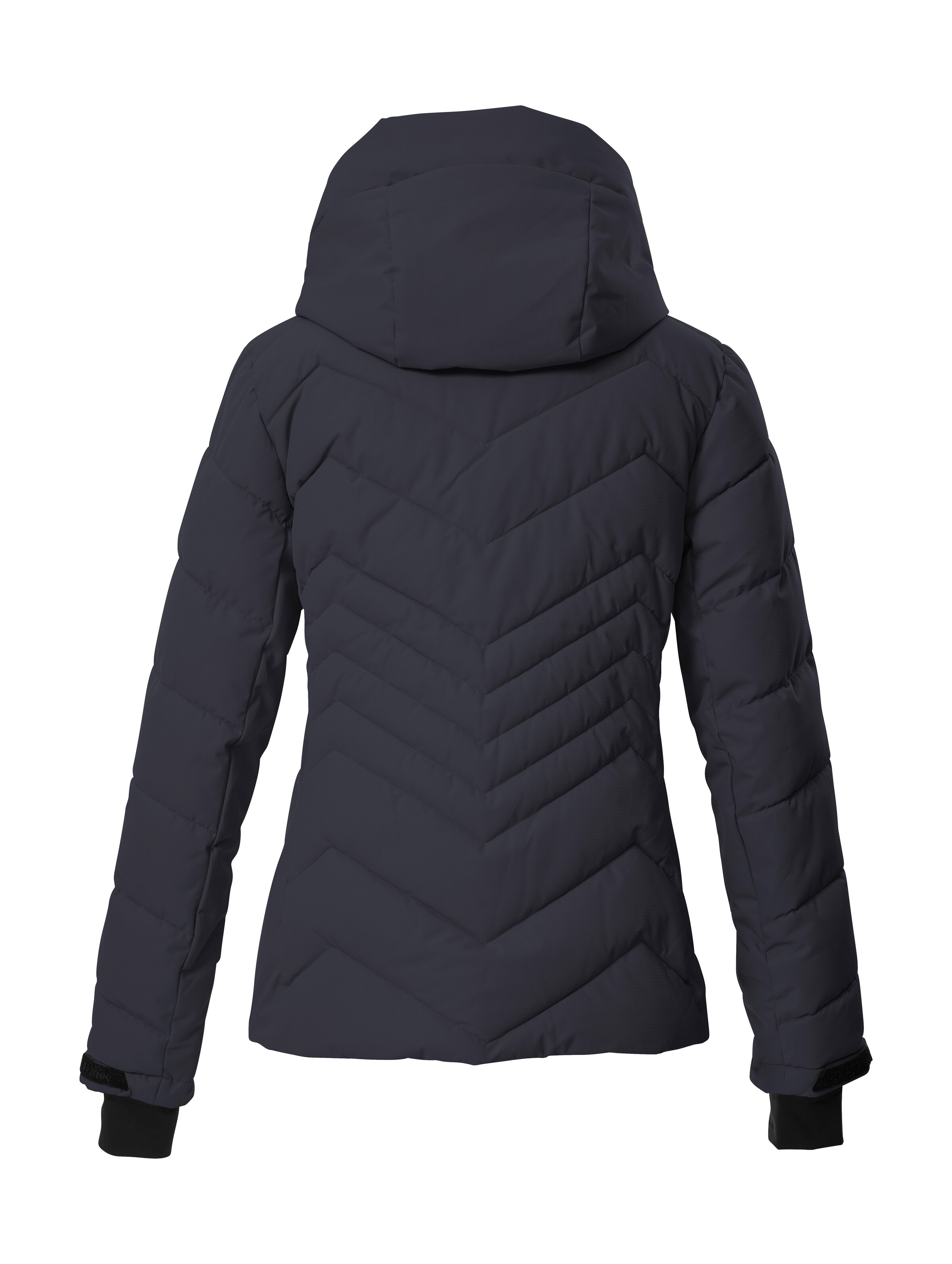 Killtec Skijacke »KSW 31 WMN SKI QLTD JCKT«, Winddichte, wasserabweisende Skijacke mit Daunenoptik und Schneefang