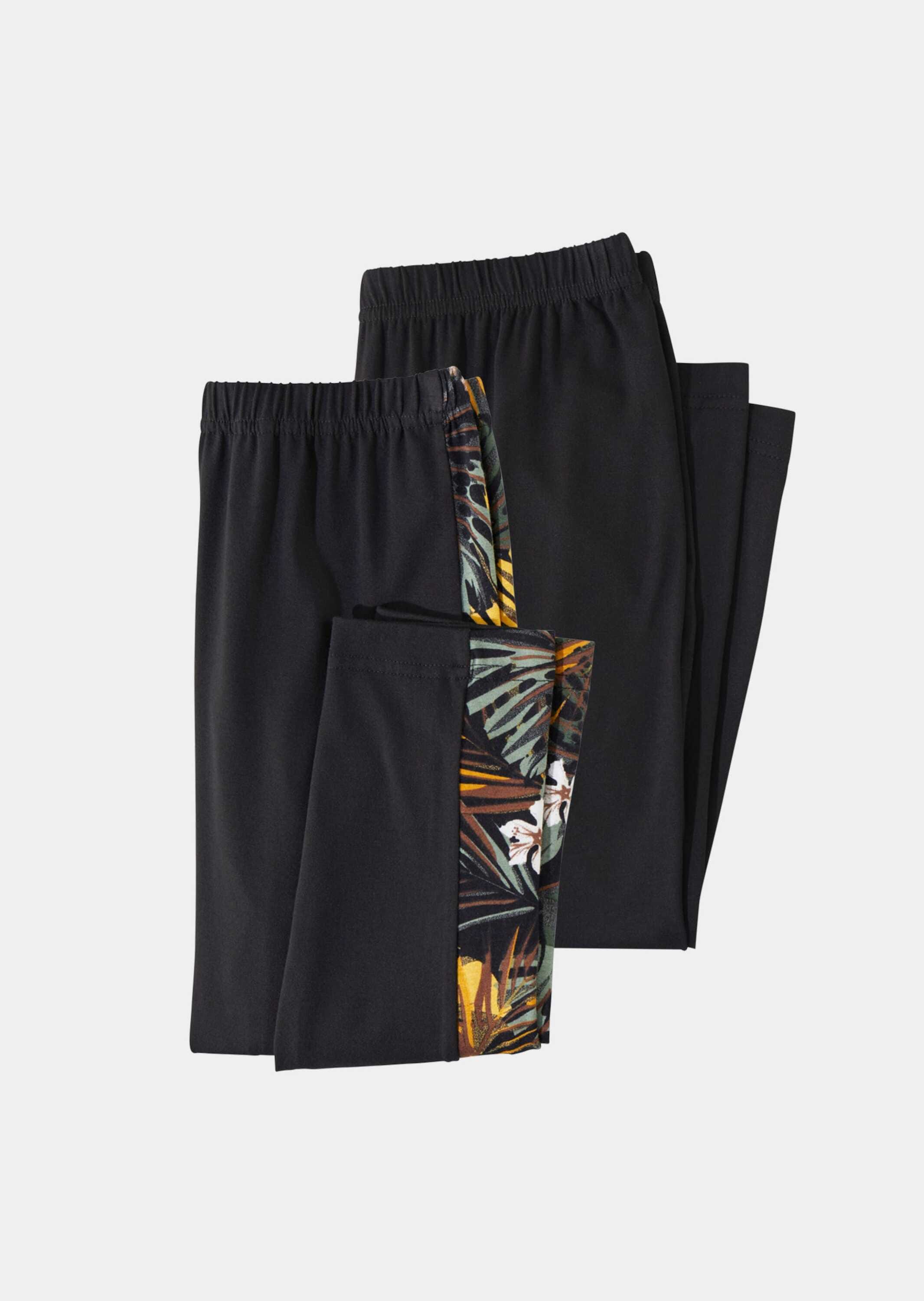 GOLDNER 2-in-1-Hose "Schmale Doppelpack-Leggings" günstig online kaufen