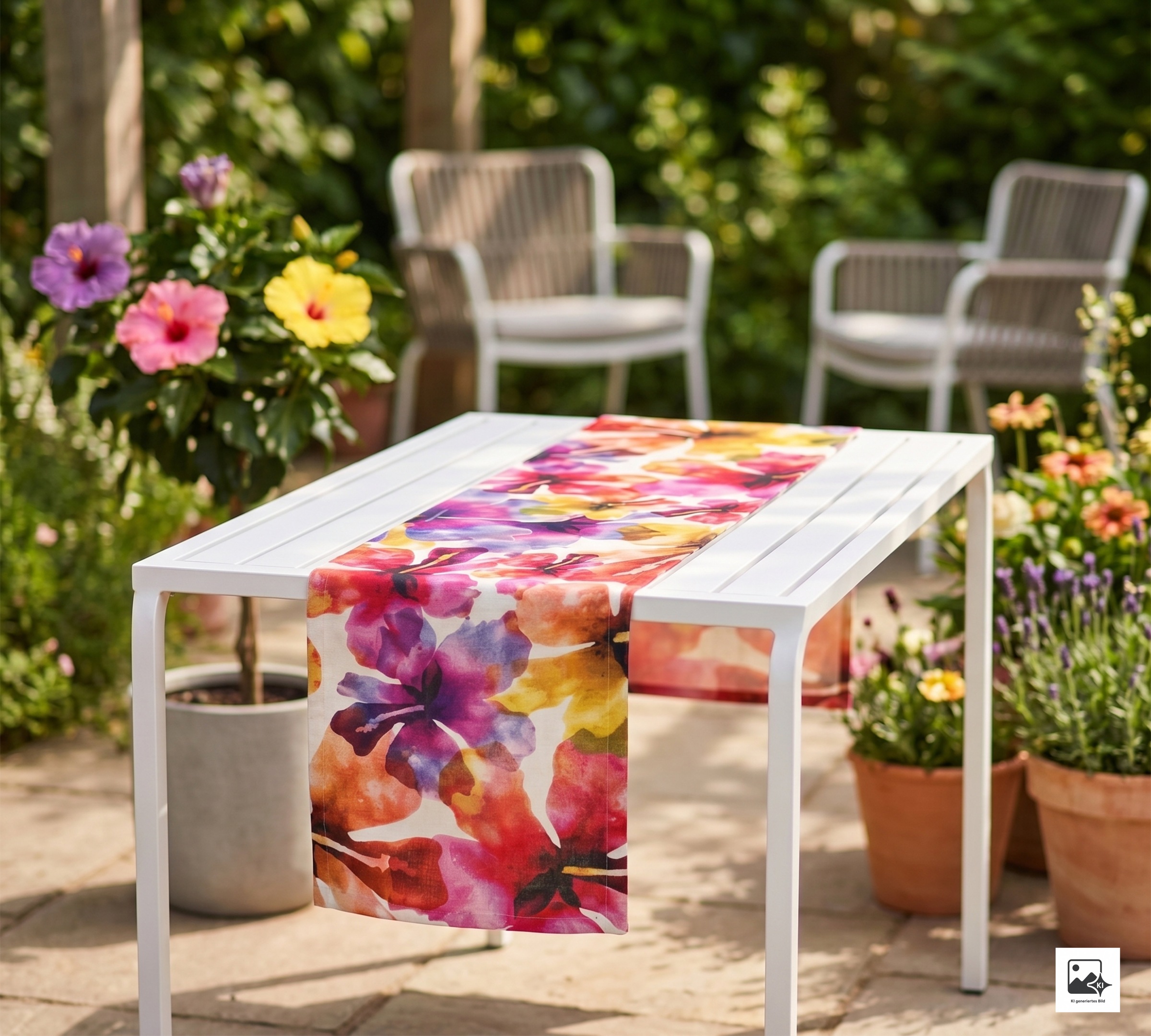 done.® Tischläufer »HIBISCUS« Bedruckt