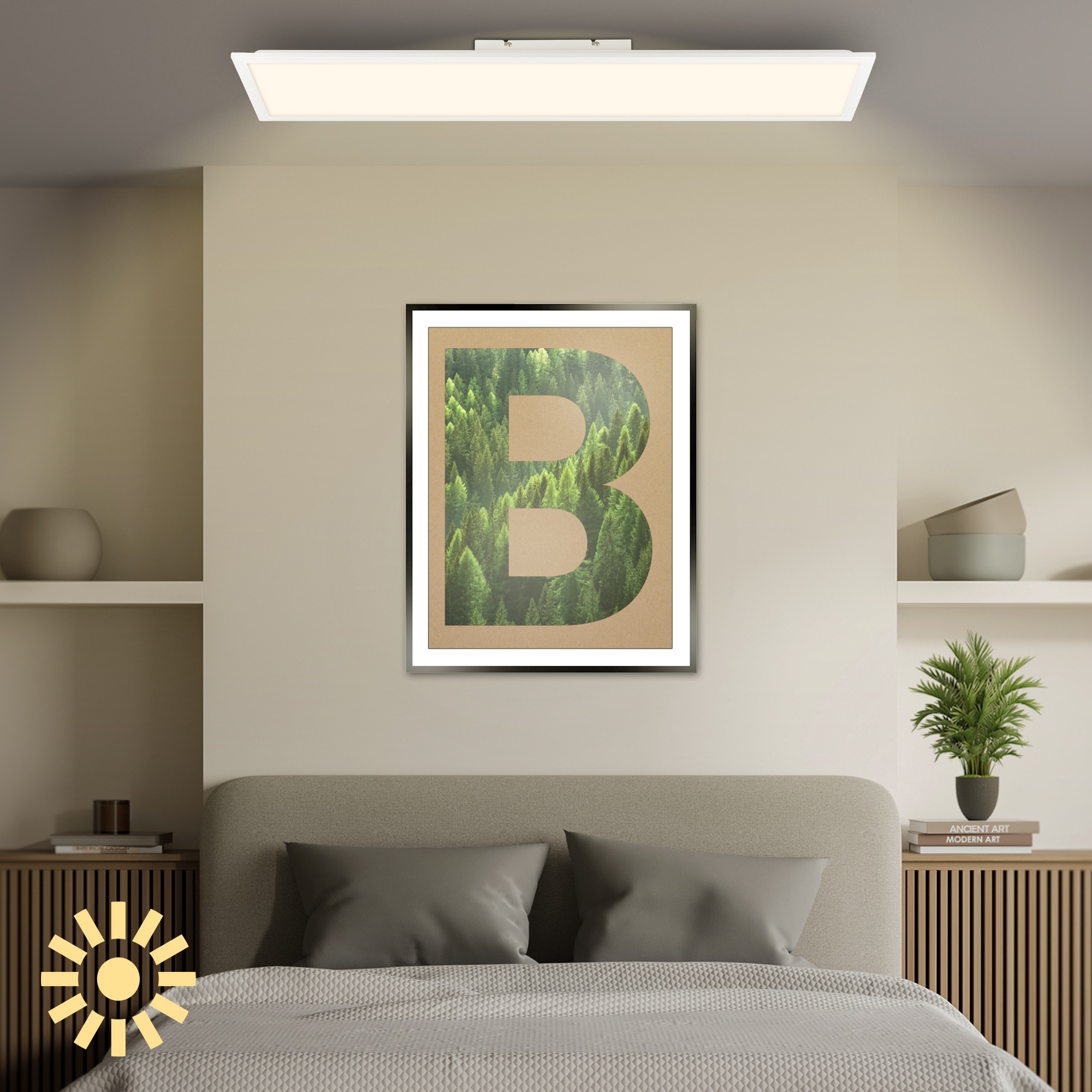 Briloner Leuchten LED Deckenleuchte »PIATTO 3987016«