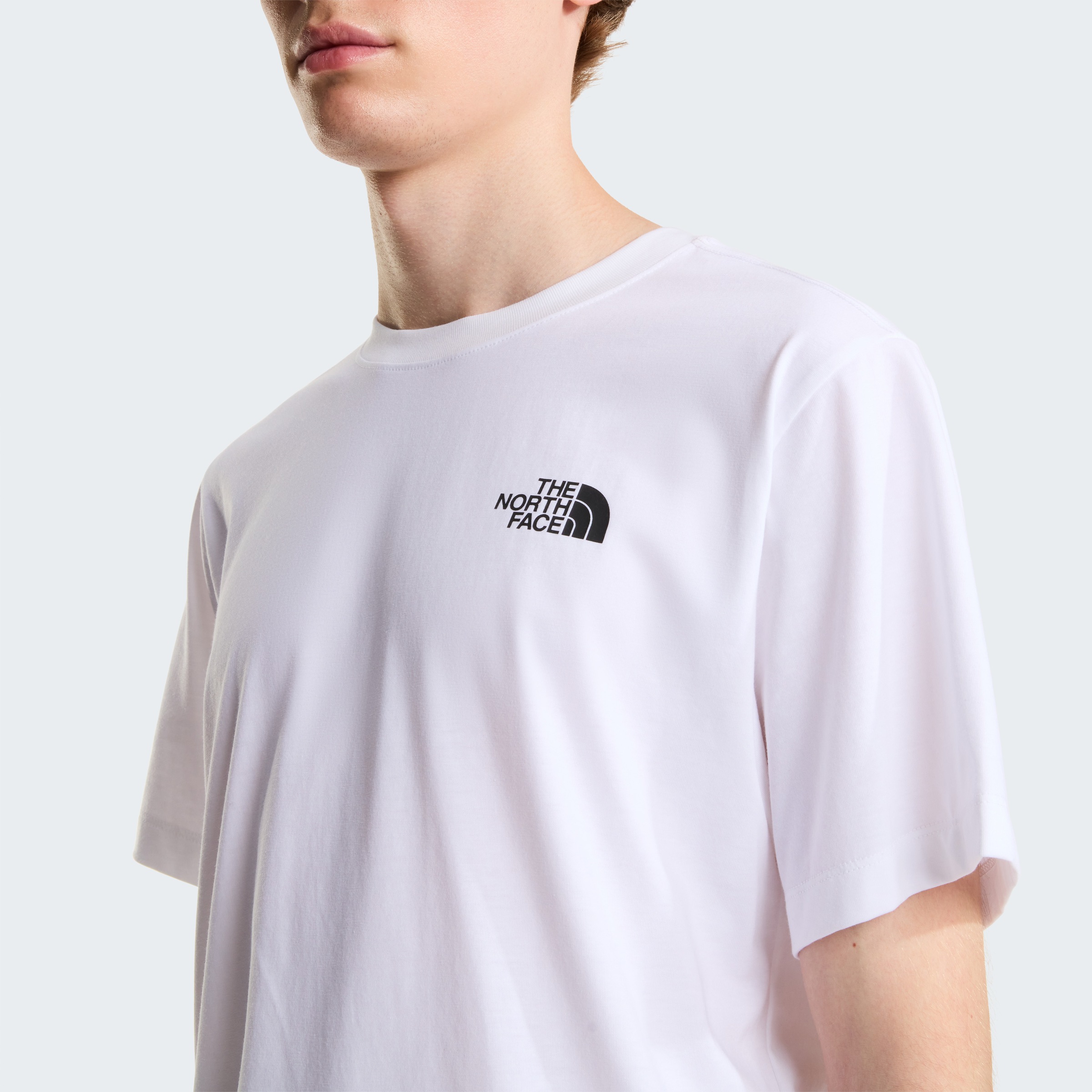 The North Face T-Shirt »M VERTICAL REGULAR SHORT SLEEVE TEE-GRAPHIC« 1 tlg. für Sportmode und Outdoormode, modernes Design