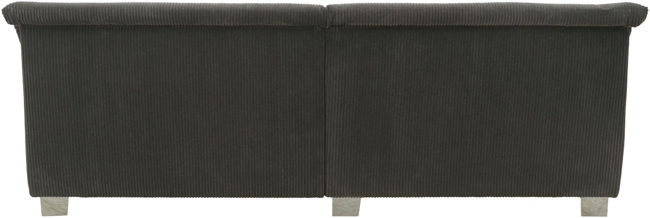 DOMO collection Ecksofa »100031 kompakte Stellmaße, komfortabel und bequem, L-Form«, wahlweise mit Bettfunktion und Armteilverstellung. Breite 234cm