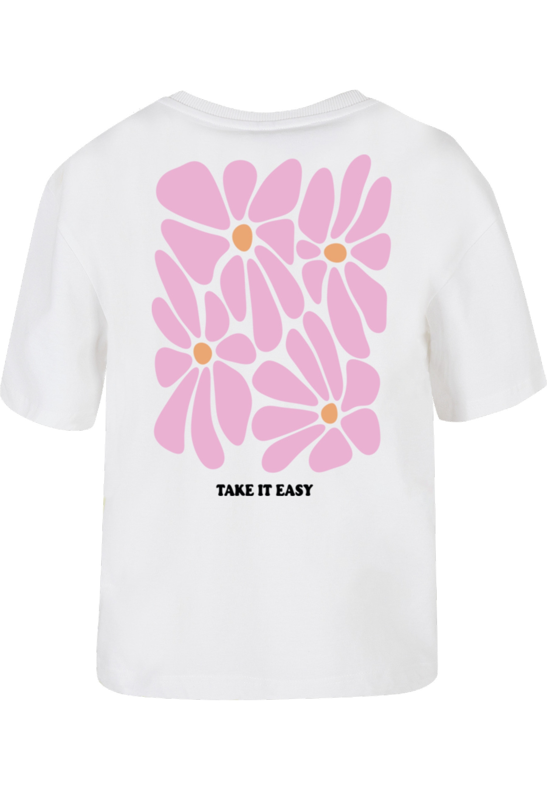 Miss Tee T-Shirt »Miss Tee Take It Easy Flowers Tee« 1 Stk.