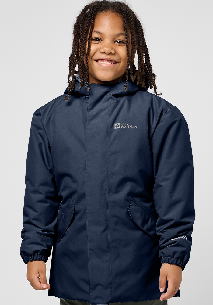 Jack Wolfskin Outdoorjacke "COSY BEAR JACKET G", mit Kapuze