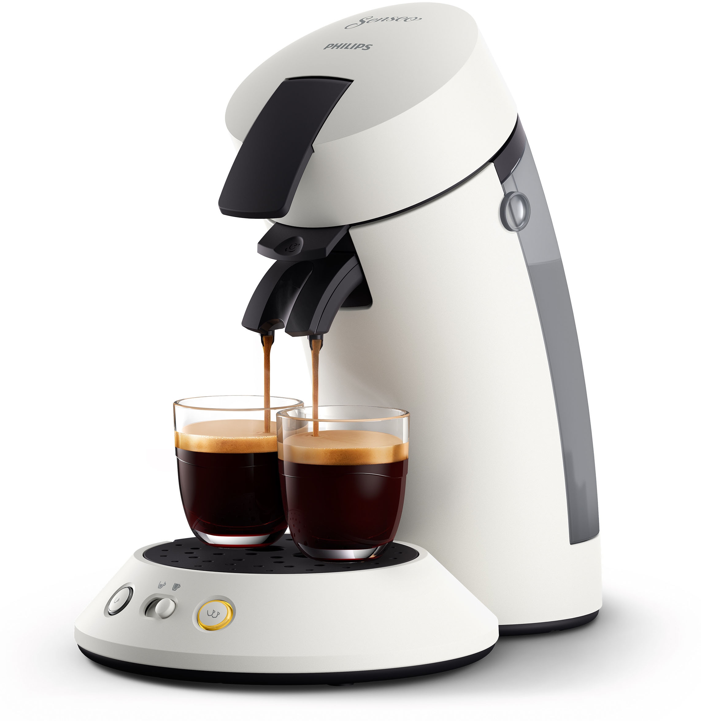 Gratis- Wert Rechnung 5,- Zugaben inkl. Kaffeepadmaschine Senseo Philips »Original im von UVP CSA210/10«, per | Plus BAUR