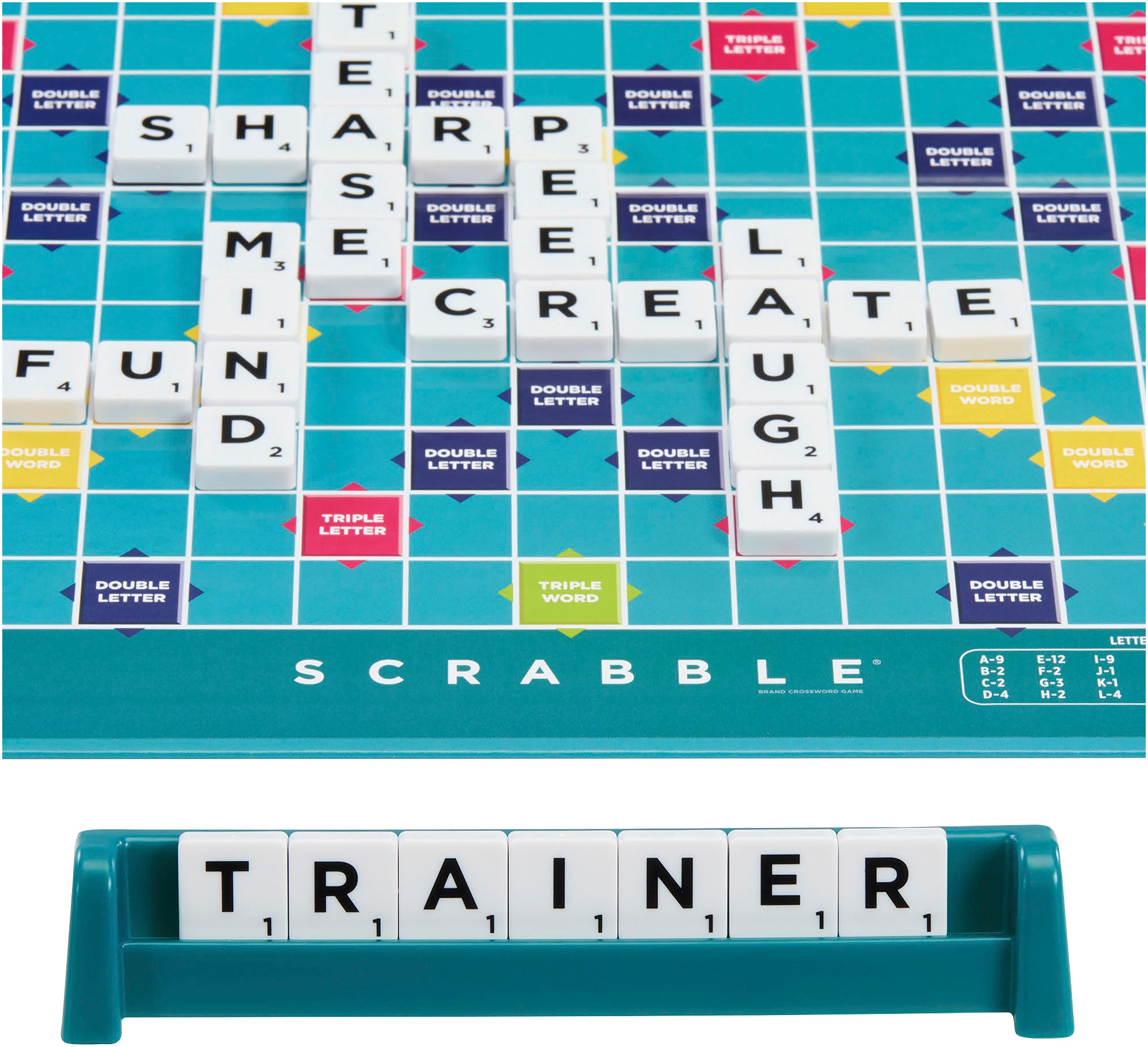 Mattel games Spiel »Scrabble - 2 Spiele in 1«