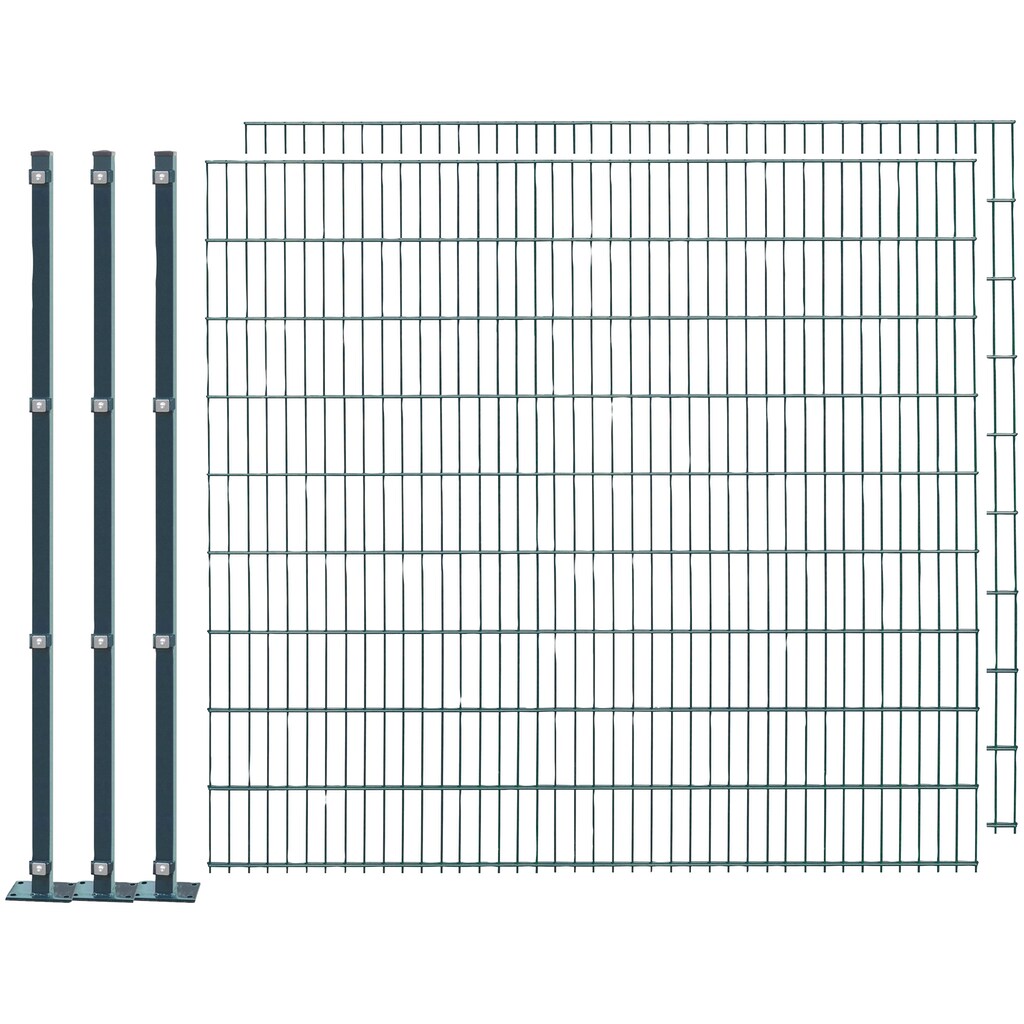 Arvotec Doppelstabmattenzaun »EASY 183 zum Aufschrauben«