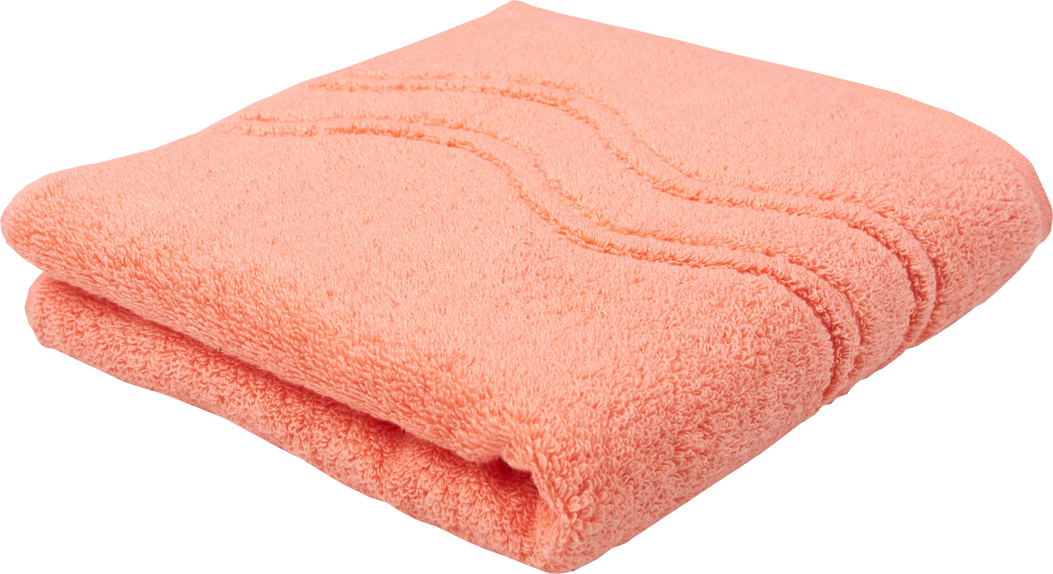 ROSS "Cashmere feeling" 100% Baumwolle, mit Wellen-Bordüre, große Farbauswahl