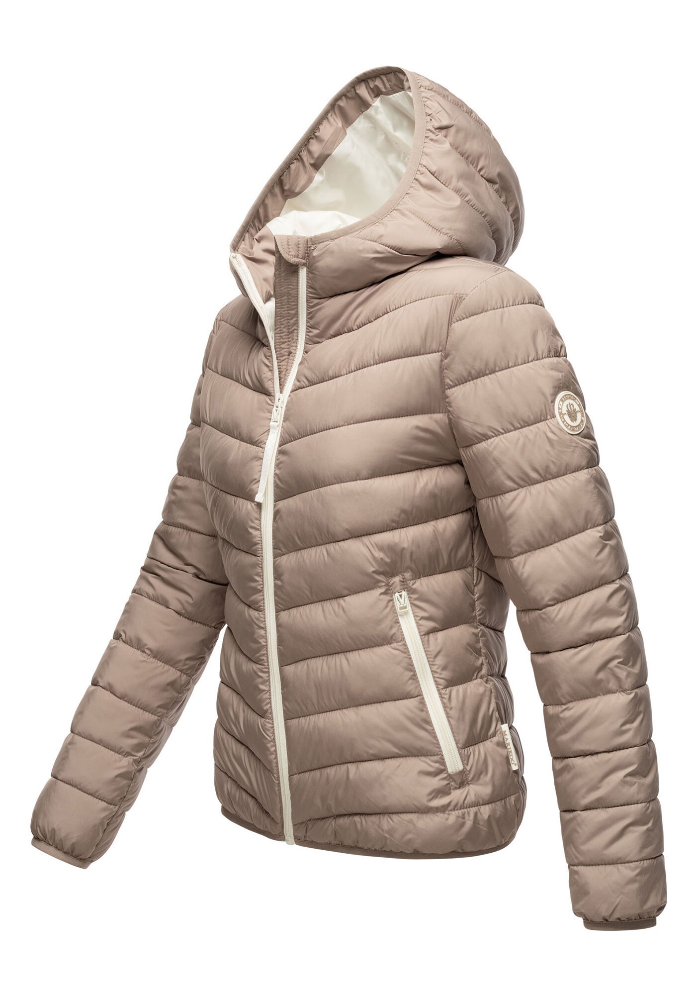 Marikoo Winterjacke »Pack mich ein«, Mit Kapuze und Beutel zum Verstauen der Jacke
