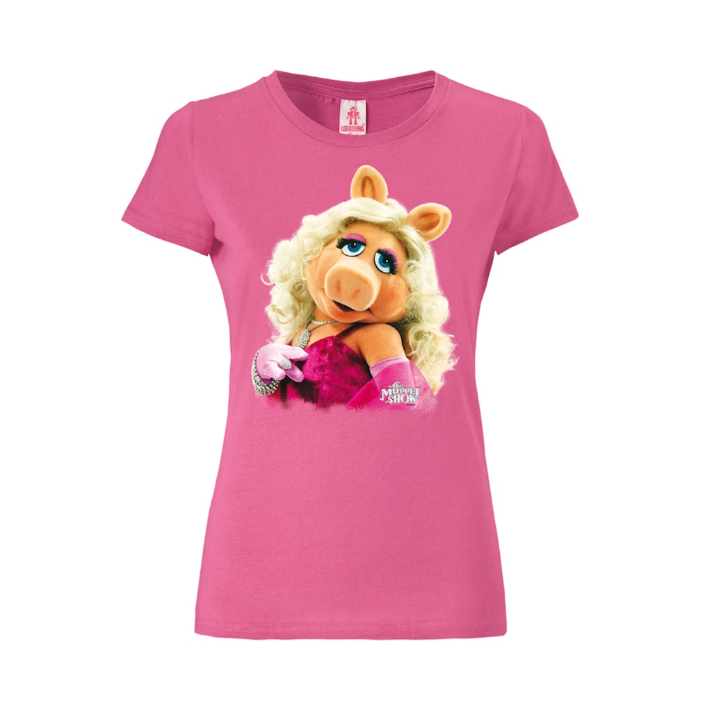 LOGOSHIRT T-Shirt »Miss Piggy - Portrait«