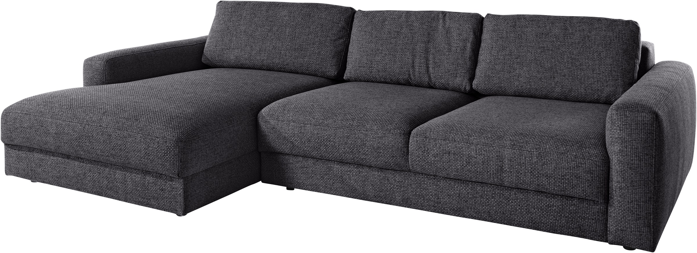 Places of Style Ecksofa »Bloomfield, L-Form«, extra tiefe Sitzfläche, wahlweise mit Sitztiefenverstellung