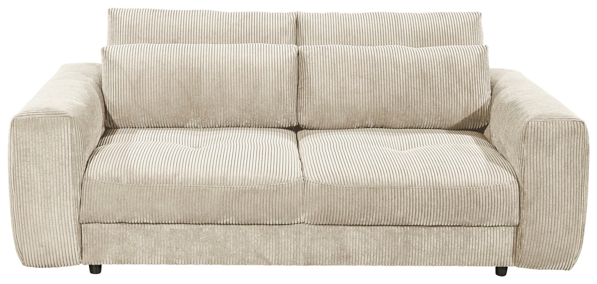 ED EXCITING DESIGN 2-Sitzer "Barura", Big-Sofa mit 2 Nierenkissen günstig online kaufen