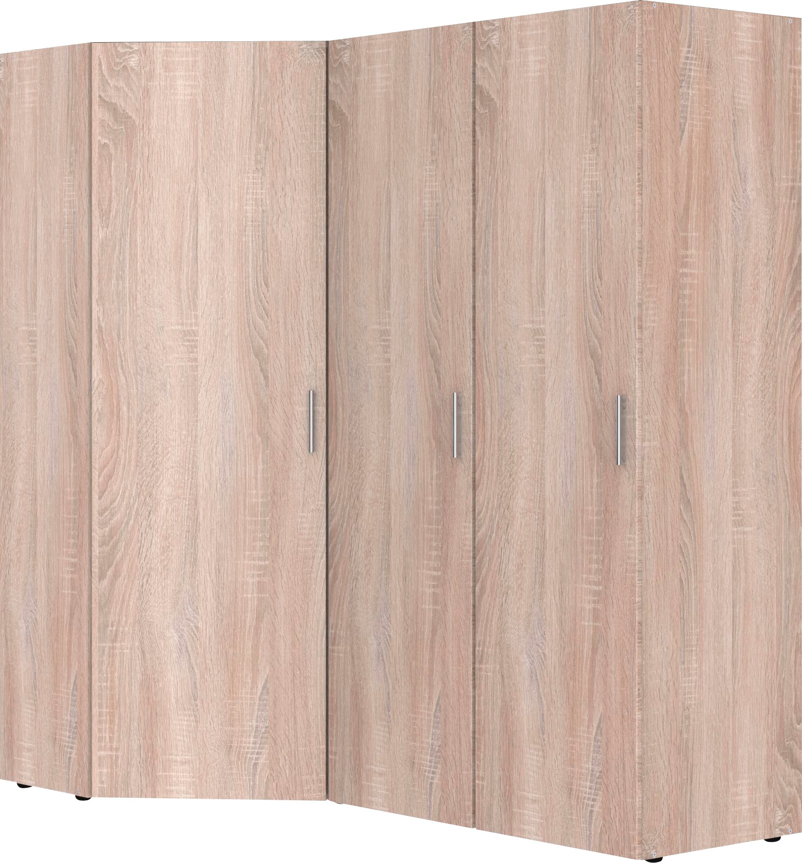 Wimex 1100000002199 "Münster" Spar-Set, 3tlg: Eckschrank+ 2 Schränke 30cm breit, Mehrzweckschrank, Individuelle Ecklösung