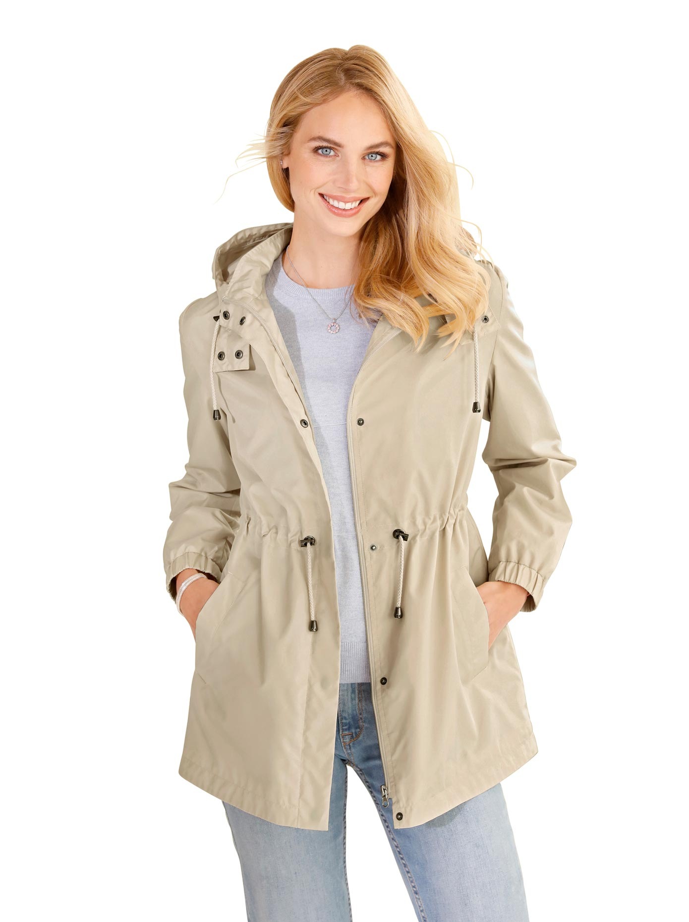 Classic Basics Regenjacke, mit Kapuze kaufen