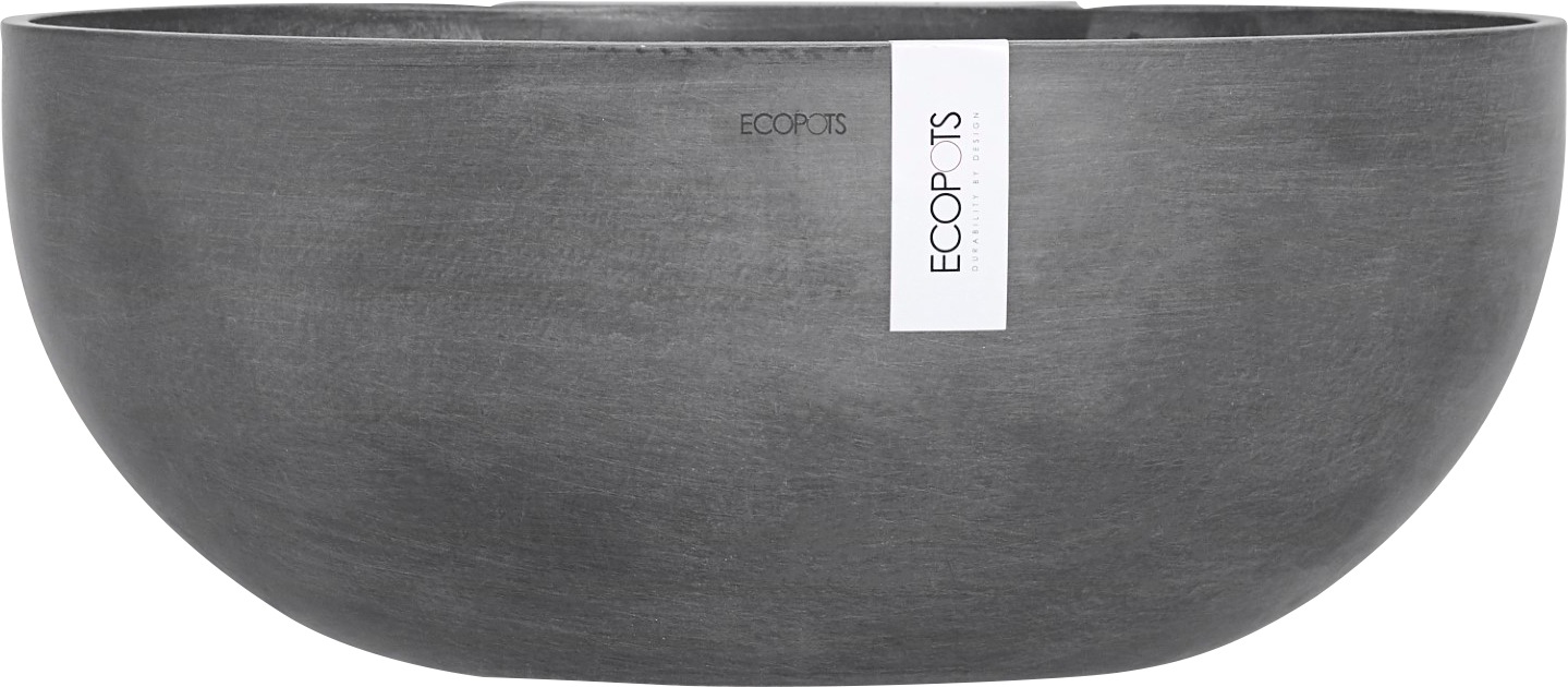 ECOPOTS Blumentopf "SOFIA WALL Grey", BxTxH: 25x25x17,5 cm