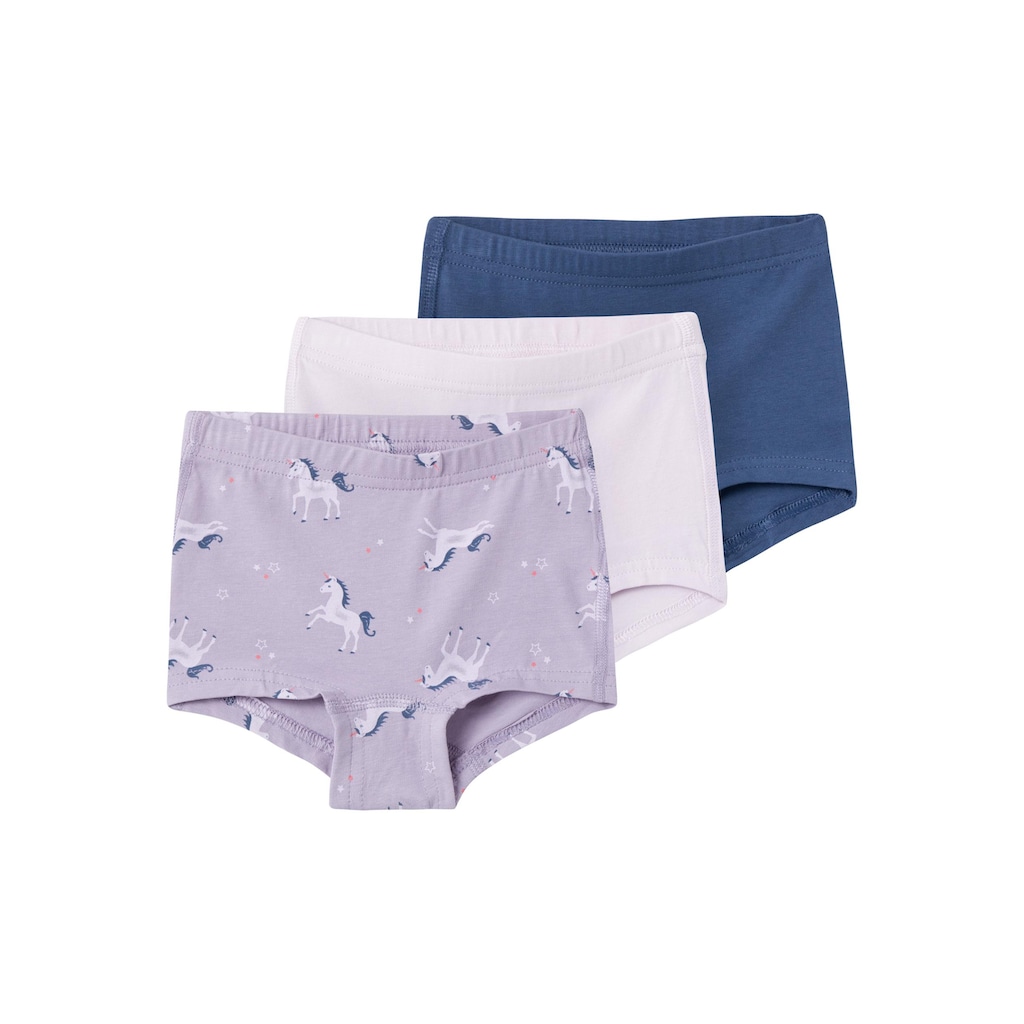 Name It Hipster »NMFTIGHTS 3P LAVENDER AURA UNICORN NOOS«, (Set, 3 St.)