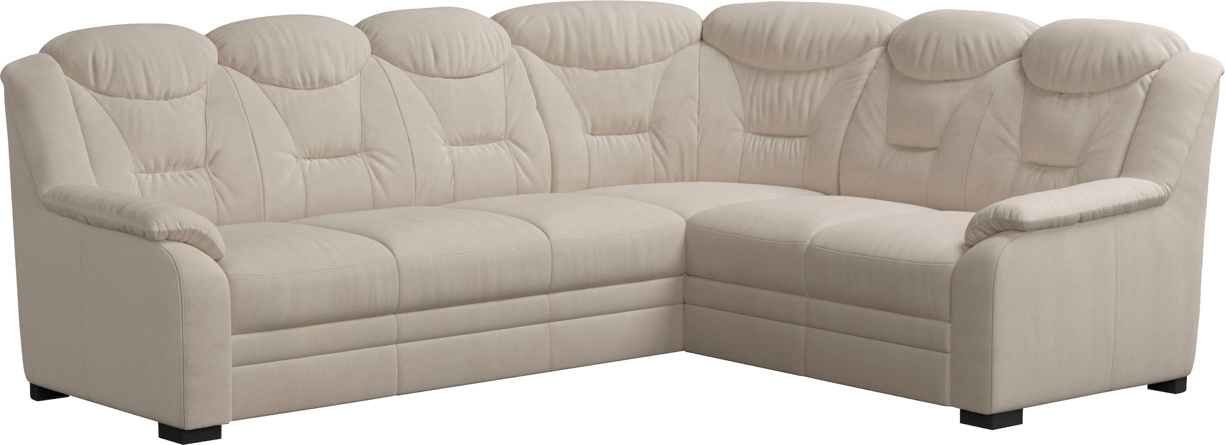 COTTA Ecksofa "Marcus L-Form" wahlweise mit Schlaffunktion & Stauraum