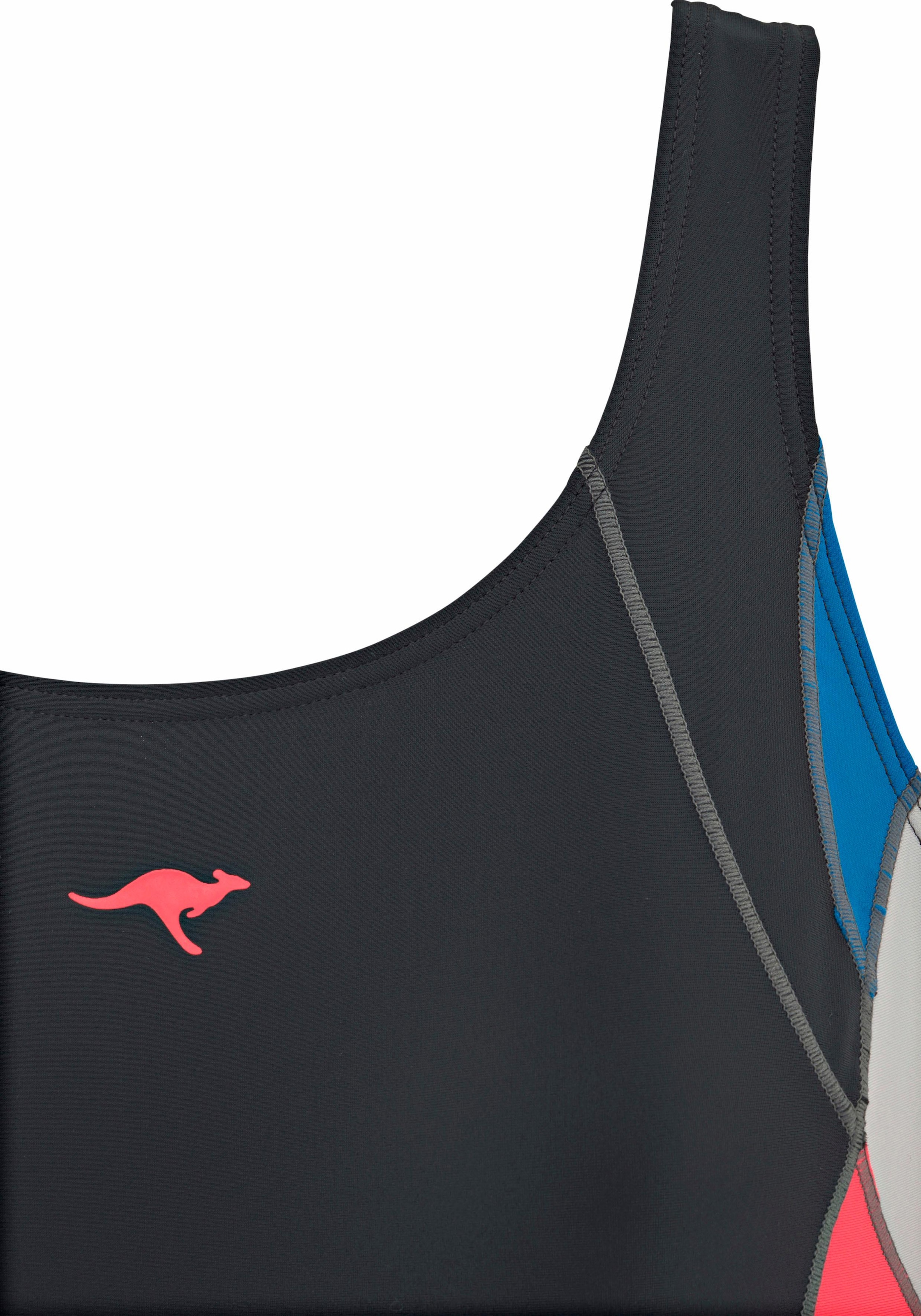 KangaROOS Badeanzug, in sportlichem Design und mit Shaping-Effekt