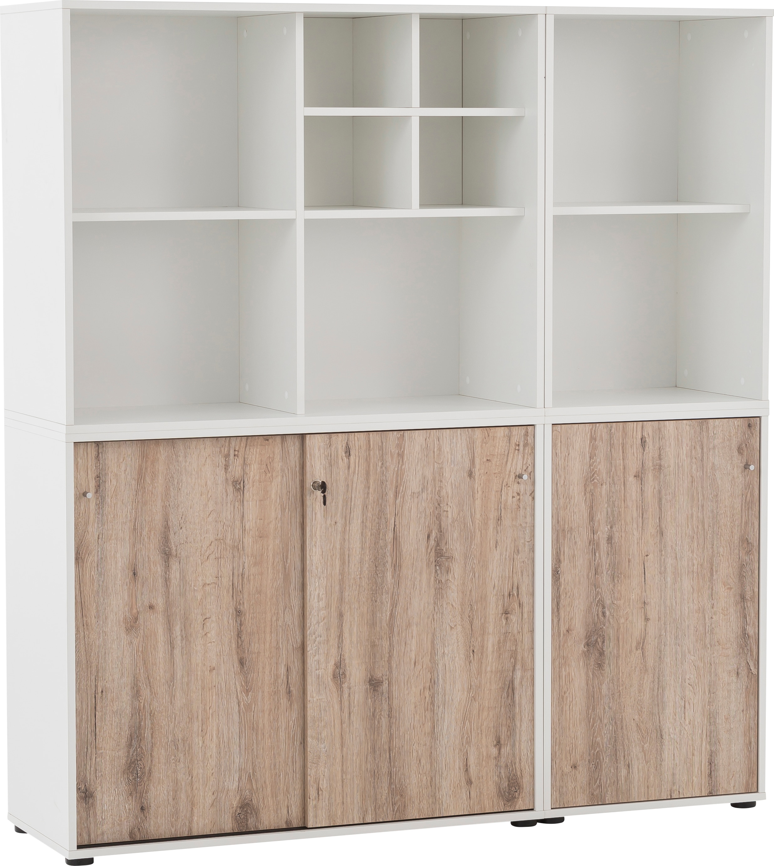 Schildmeyer Aktenschrank "Serie 400, Büromöbel-Set-5-tlg., Made in Germany" Solide Verarbeitung - Dieses Produkt ist in Deutschland gefertigt