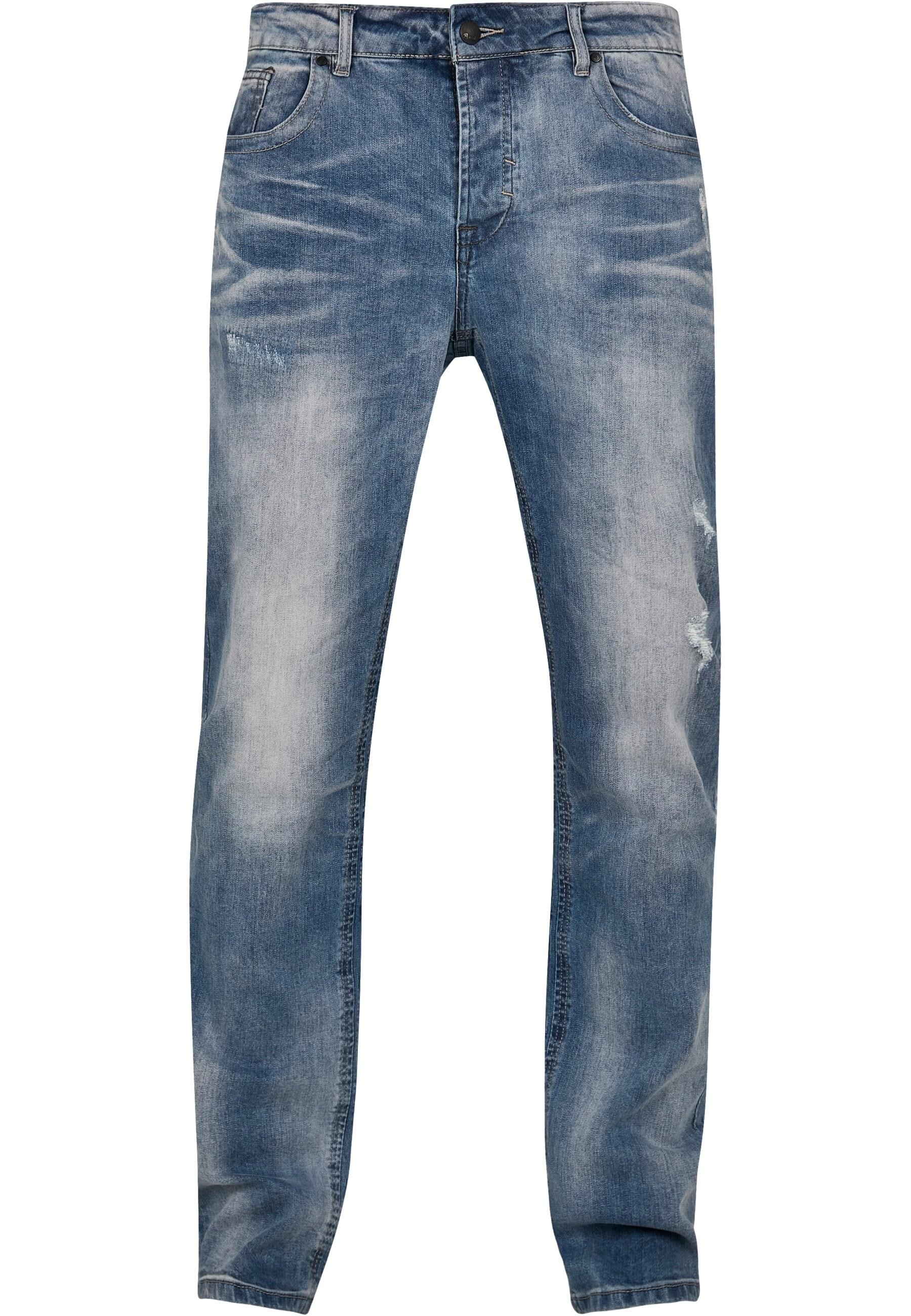 Brandit Bequeme Jeans "Brandit Herren Will Washed Denim Jeans" 1 Stk. tlg. günstig online kaufen
