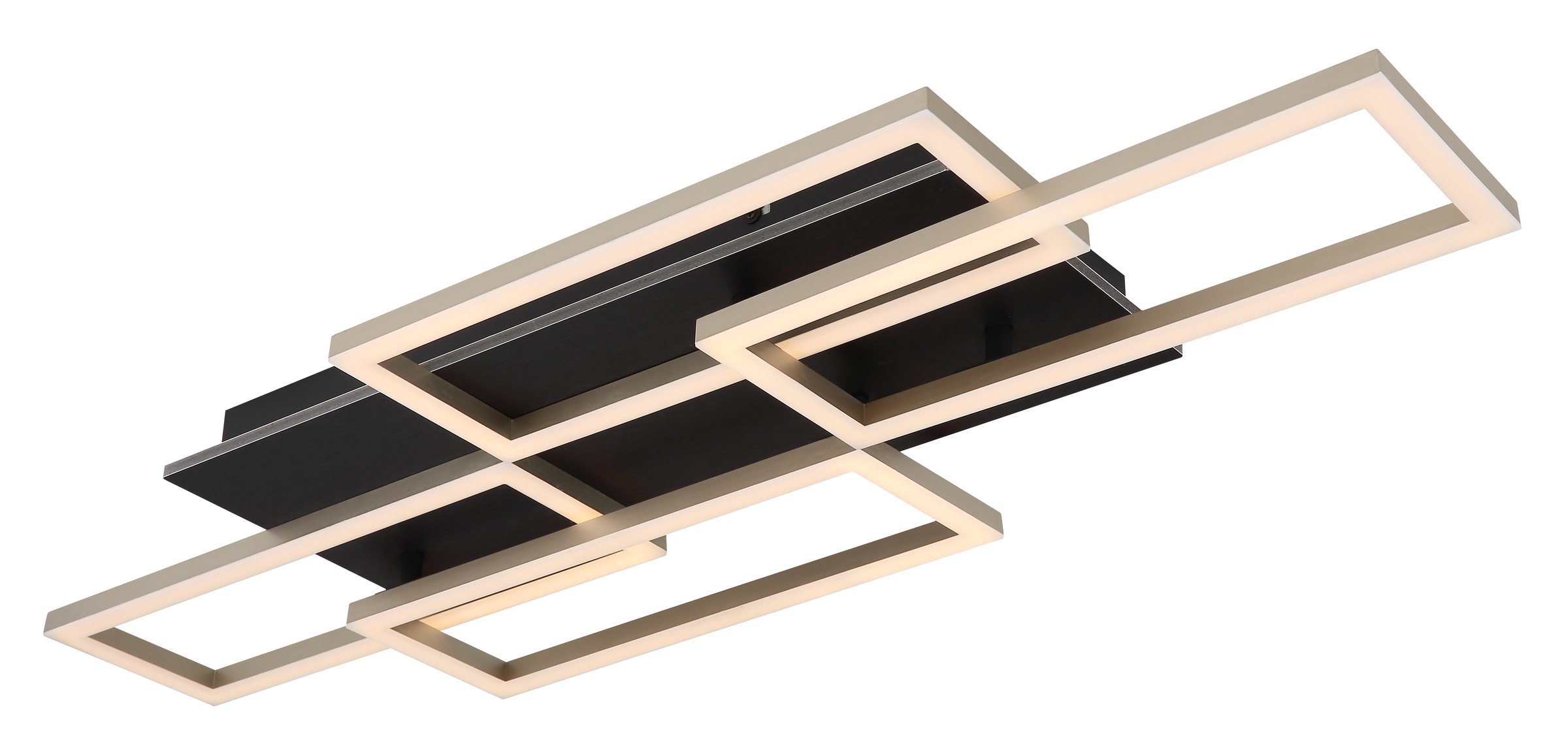 GLOBO LIGHTING Deckenleuchte »JEFFRY« LED-Modul 1 Stk. warmweiß - kaltweiß Deckenlampe Wohnzimmer-Leuchte Schlafzimmer-Leuchte Flur Küche