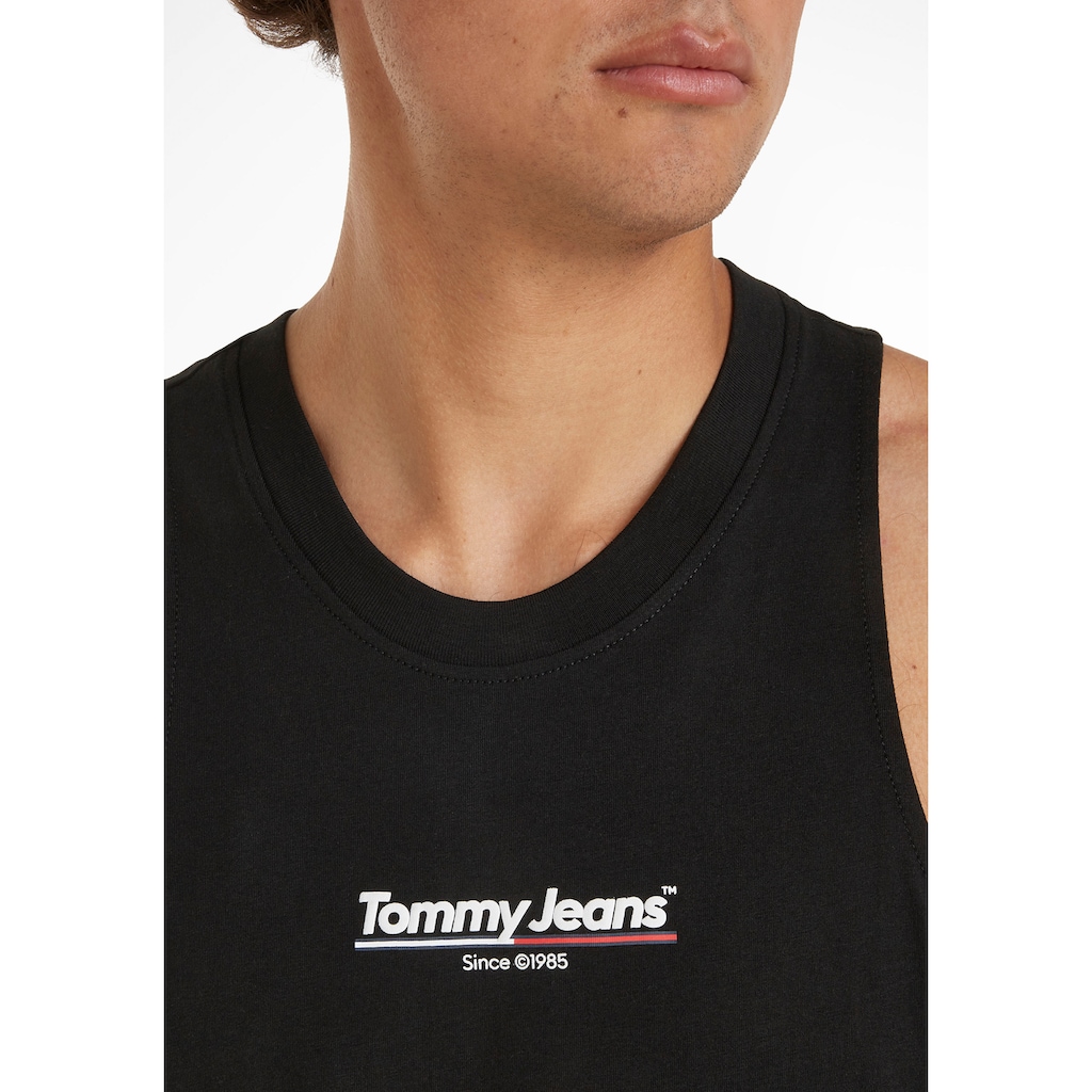 Tommy Jeans Plus Tanktop »TJM REG TJ FLAG TANK TOP EXT«, Große Größen