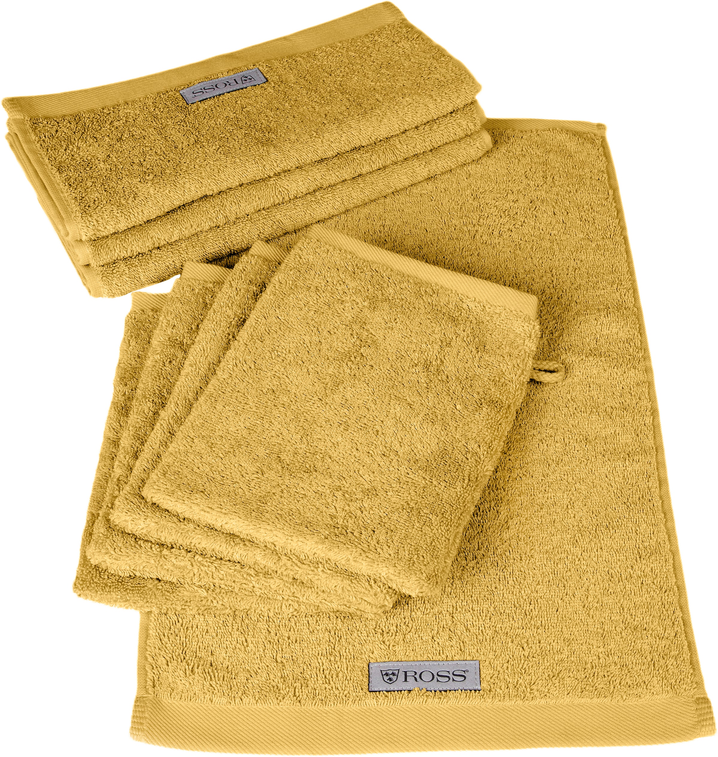 ROSS Handtuch Set "Sinfonie" Set beinhaltet Gästetücher und Waschhandschuhe günstig online kaufen