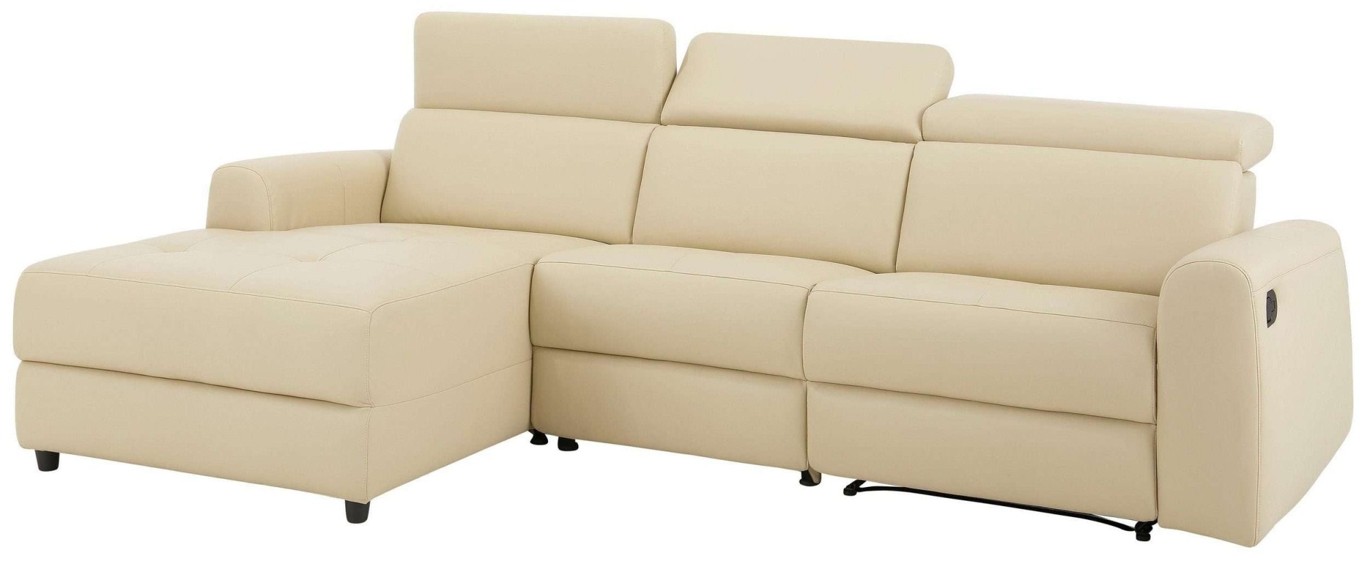 Home affaire Ecksofa »Sentrano, L-Form,«, 275 cm, man. o. elektr. Relaxfunktion und USB/Kopfverstellung