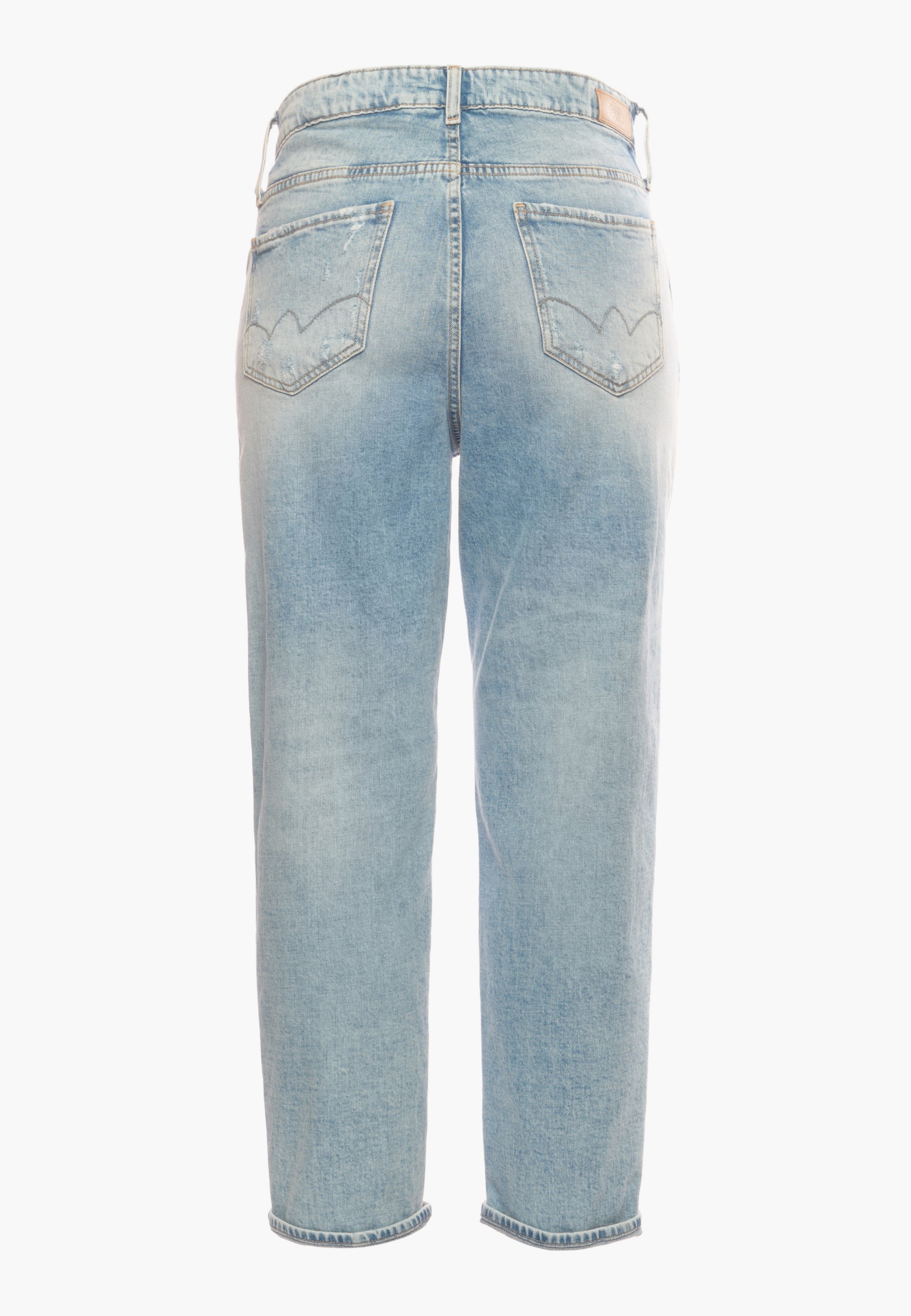 Le Temps Des Cerises 7/8-Hose »JEAN FEMME COSY«, mit asymmetrischem Verschluss