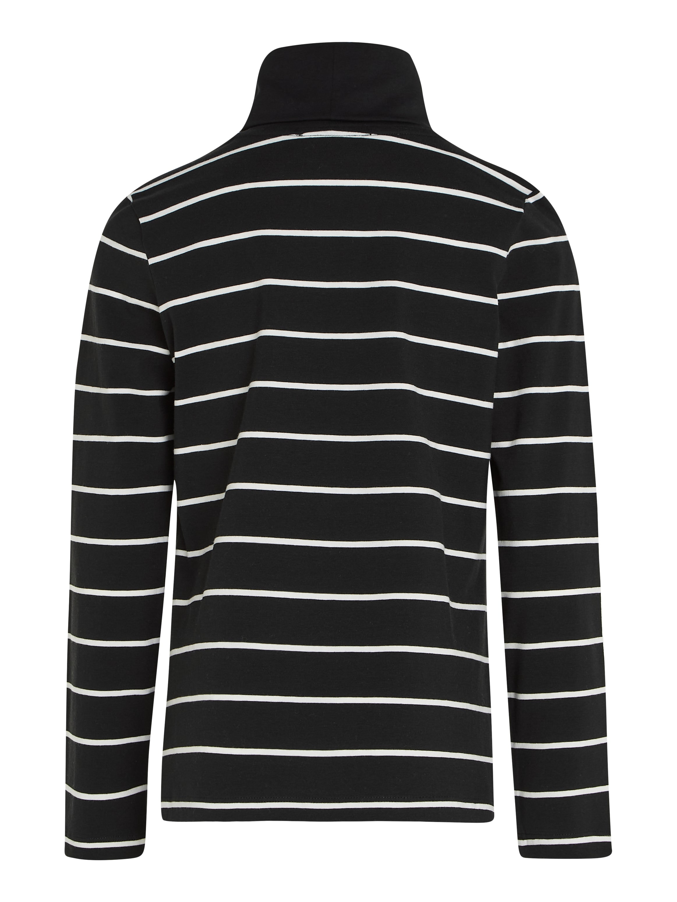 Calvin Klein Jeans Rollkragenshirt »Slim Roll Neck Stripe Ls T-Shirt« für Kinder bis 16 Jahre und mit Logoschriftzug