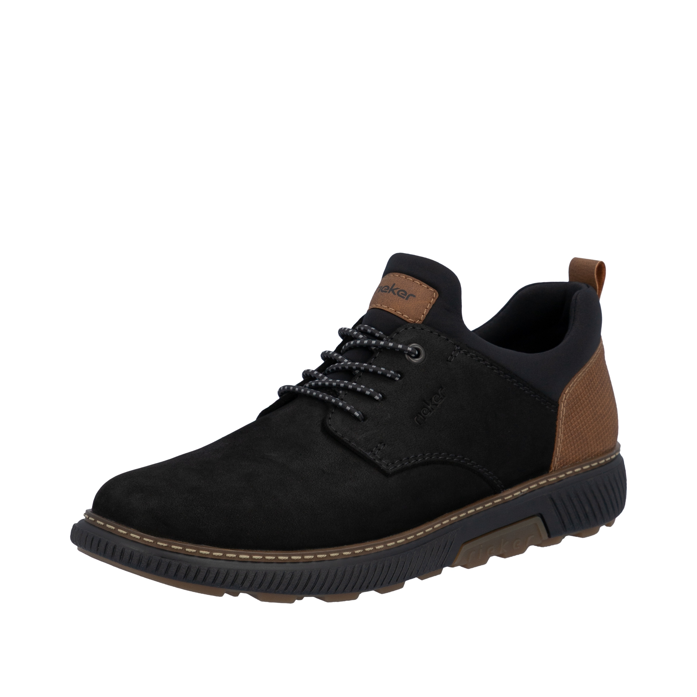 Rieker Halbschuh, Schlupfschuh, Freizeitschuh, Elastik-Einstieg, schmale Form