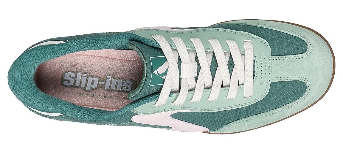 Skechers Slip-On Sneaker »HOTSHOT-EVERYDAY EASE«, Retro Sneaker, Schnürschuh mit Slip-ins