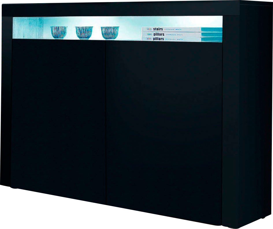 borchardt Möbel Highboard "Santa Fé, Kommode mit moderner Rahmenoptik, Breite 107 cm" Breite 107 cm