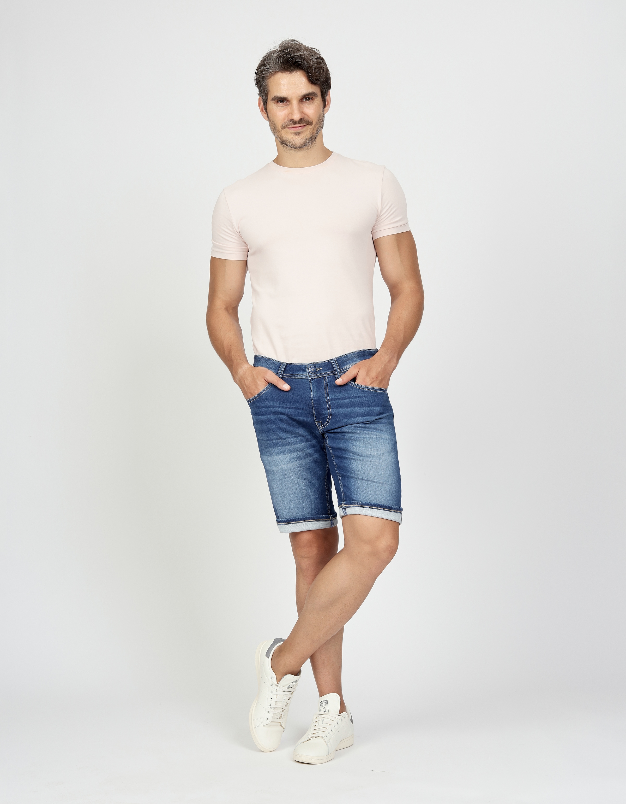 GANG Jeansshorts »94NICO«, mit Umschlagsaum