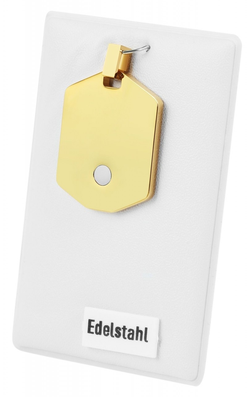 Adelia's Stainless Steel Pendant Gold 2