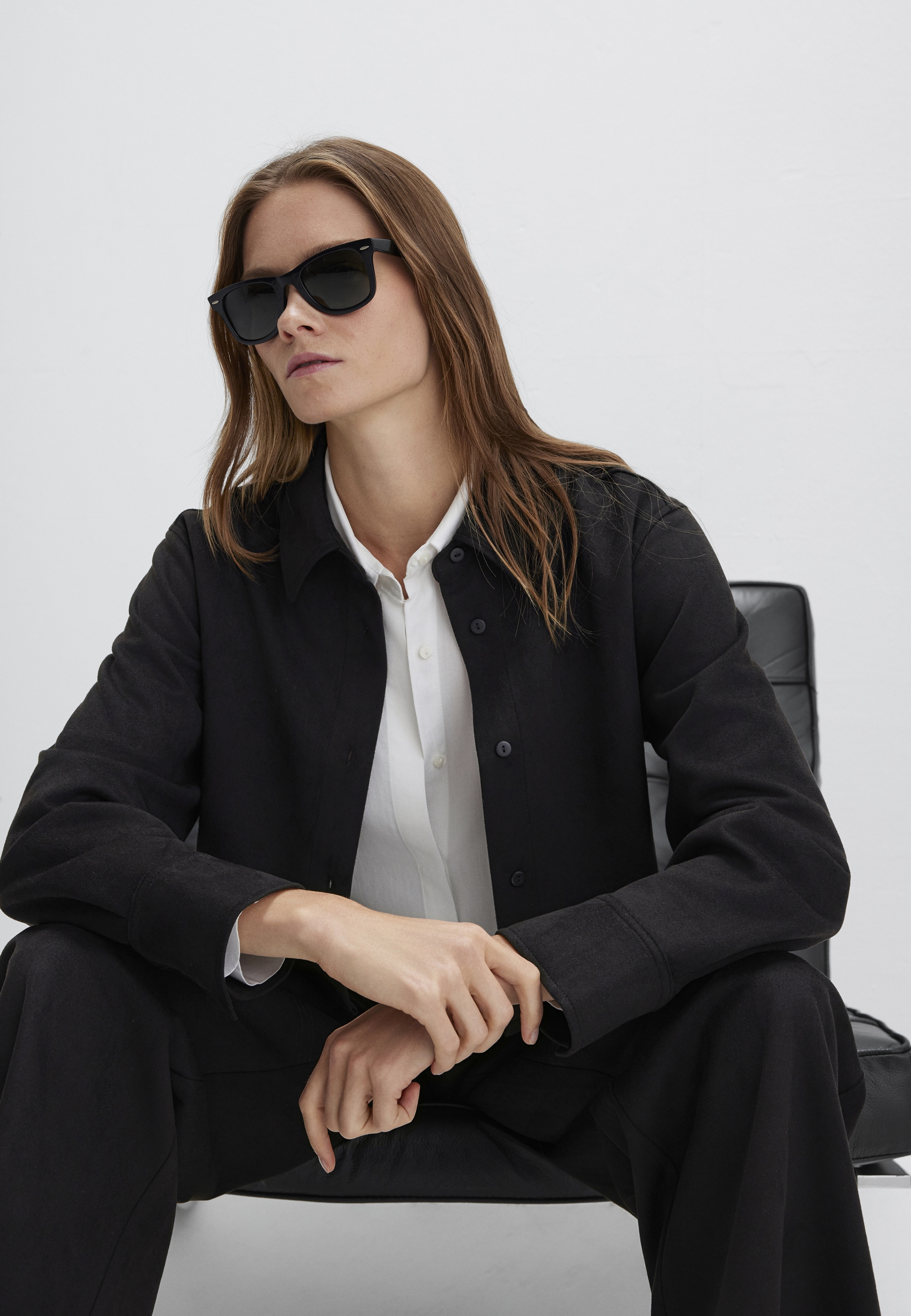 Mavi Langarmbluse "LONG SLEEVE WOVEN SHIRT" Jackenshirt günstig online kaufen