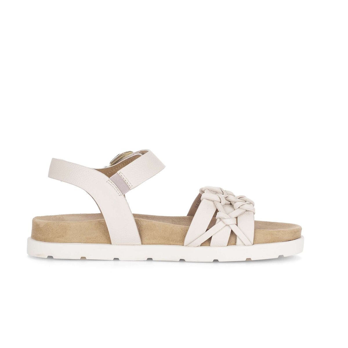Riemchensandale GABOR "Riemchensandale", Damen, Gr. 43, creme, Schuhe Riemchensandale 2