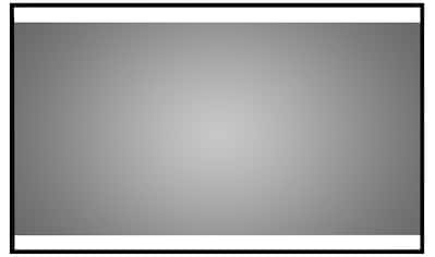 Talos Badspiegel »BLACK SHINE«, (Komplett-Set), BxH: 120x70 cm, energiesparend und... kaufen
