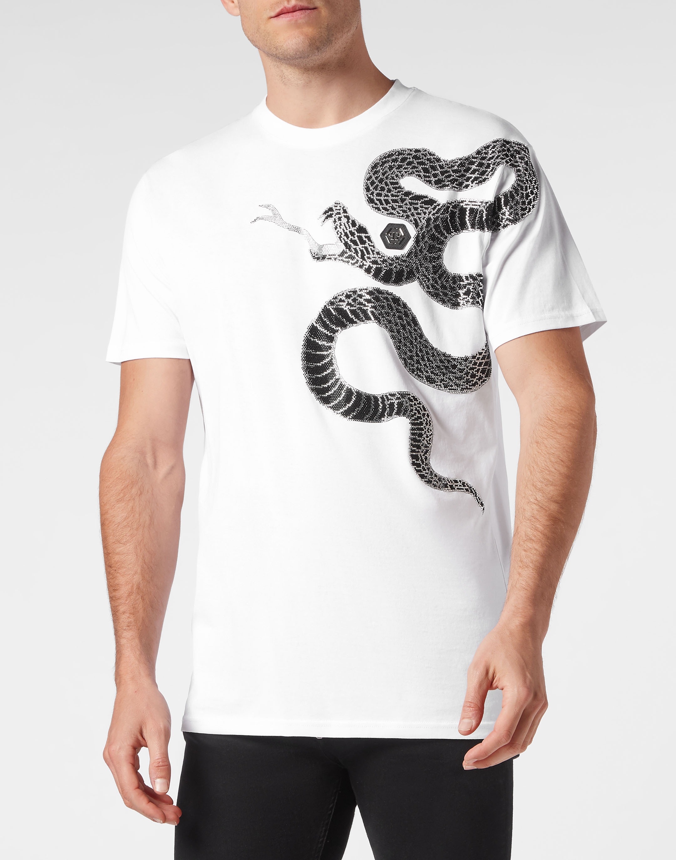 PHILIPP PLEIN T-Shirt "Snake" günstig online kaufen
