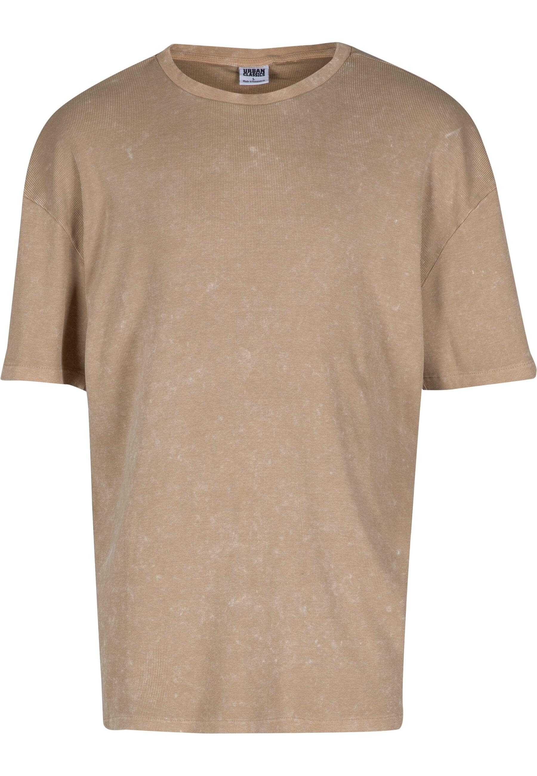 URBAN CLASSICS T-Shirt "Urban Classics Washed Rib Tee", (1 tlg.) günstig online kaufen