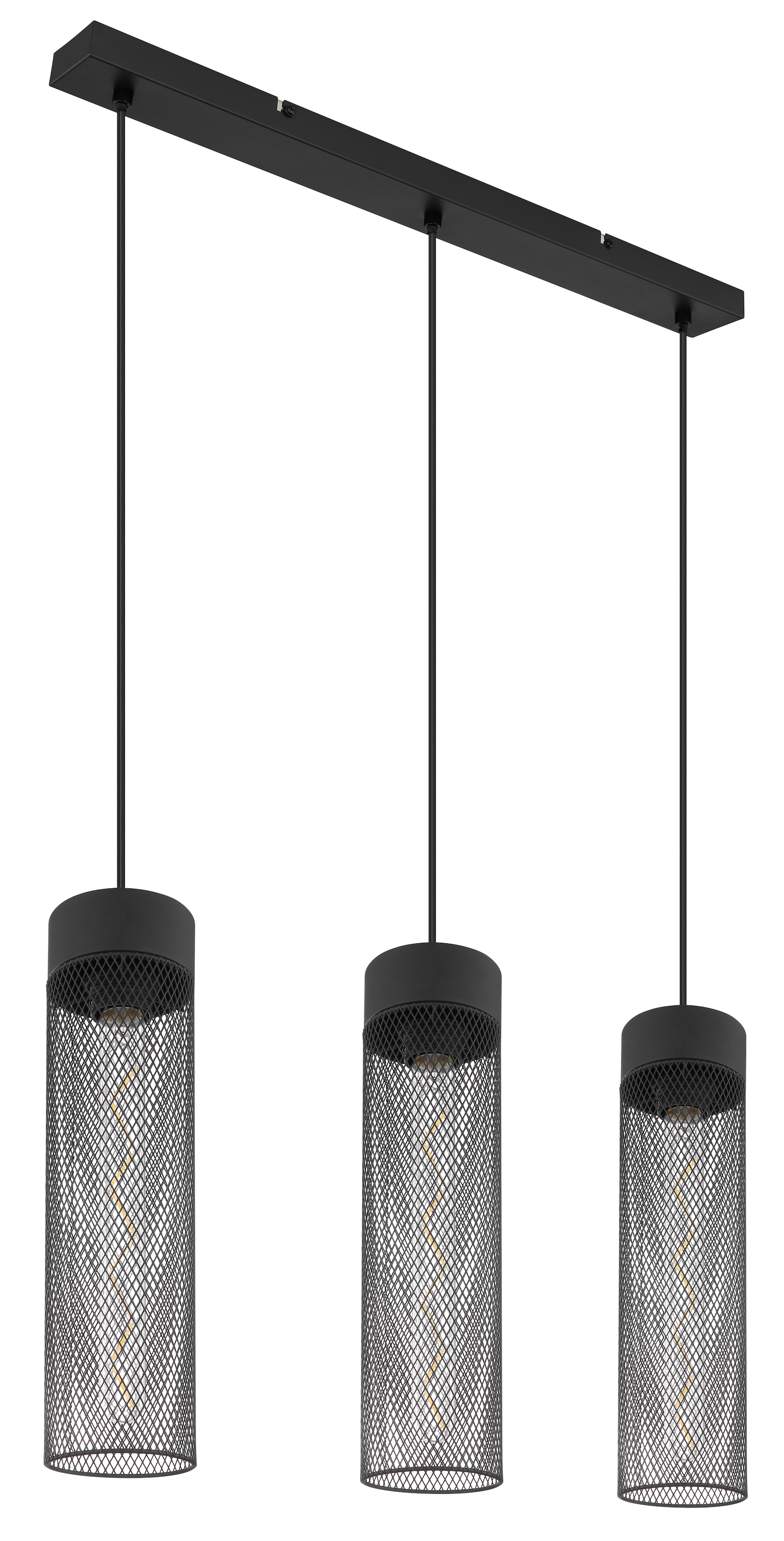 GLOBO LIGHTING Hängeleuchte »HANS«, Leuchtmittel E27 | ohne Leuchtmittel, Hängelampe/Pendelleuchte/Esszimmer/Wohnzimmer/Esstisch