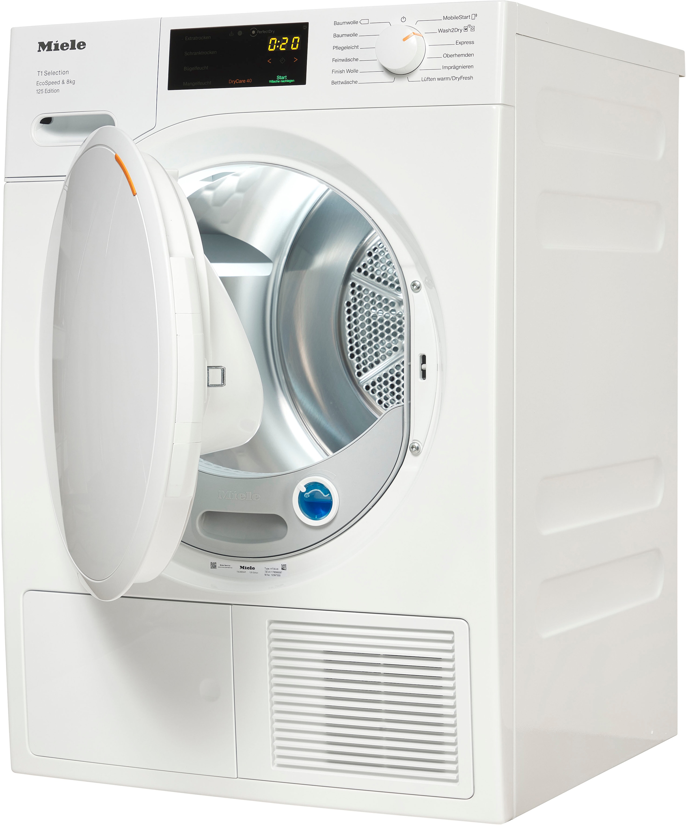 Miele Wärmepumpentrockner »TSC663WP 125 Edition«, 8 kg