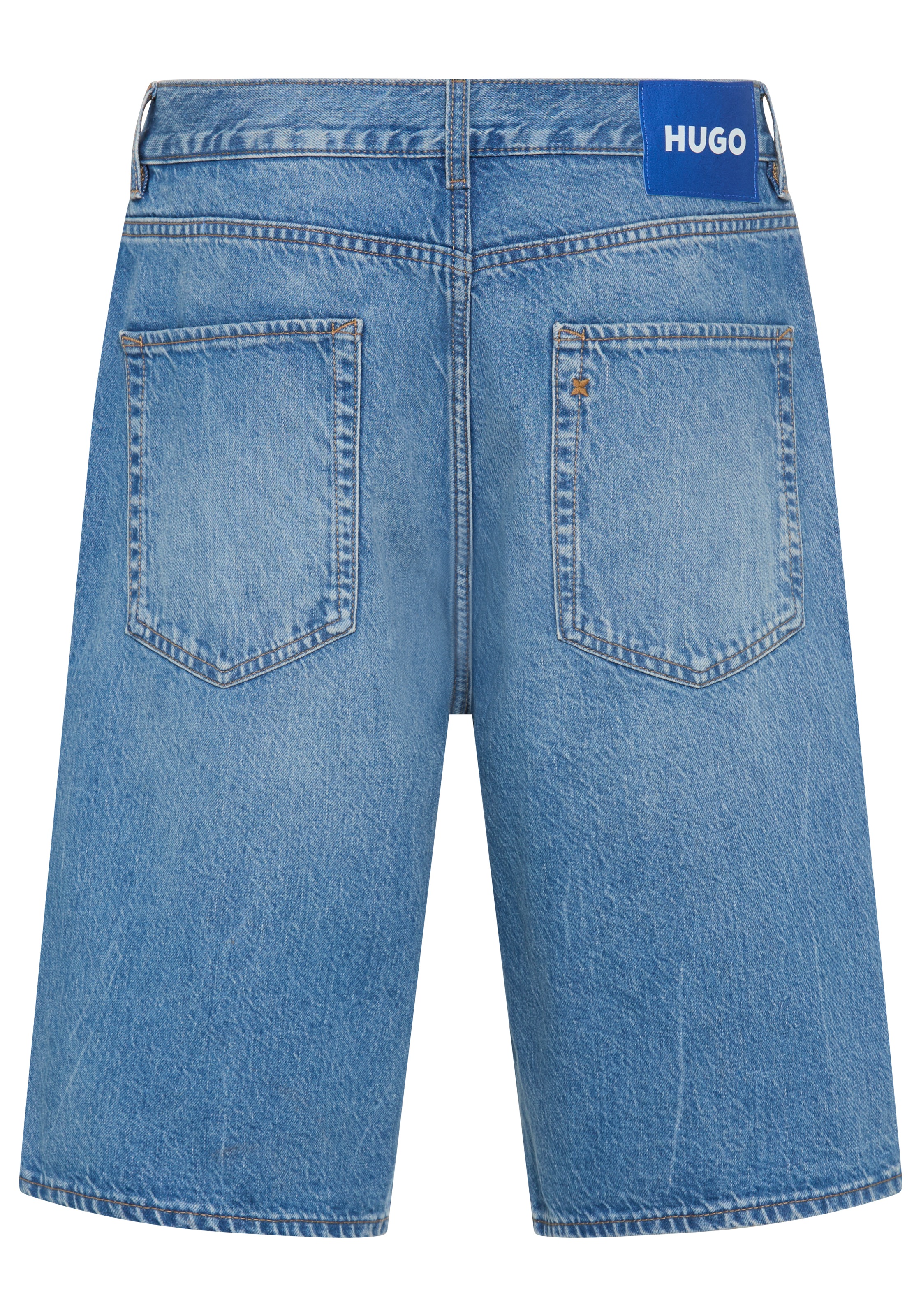 HUGO Blue Jeansshorts "Skate Shorts" im Straight Fit günstig online kaufen