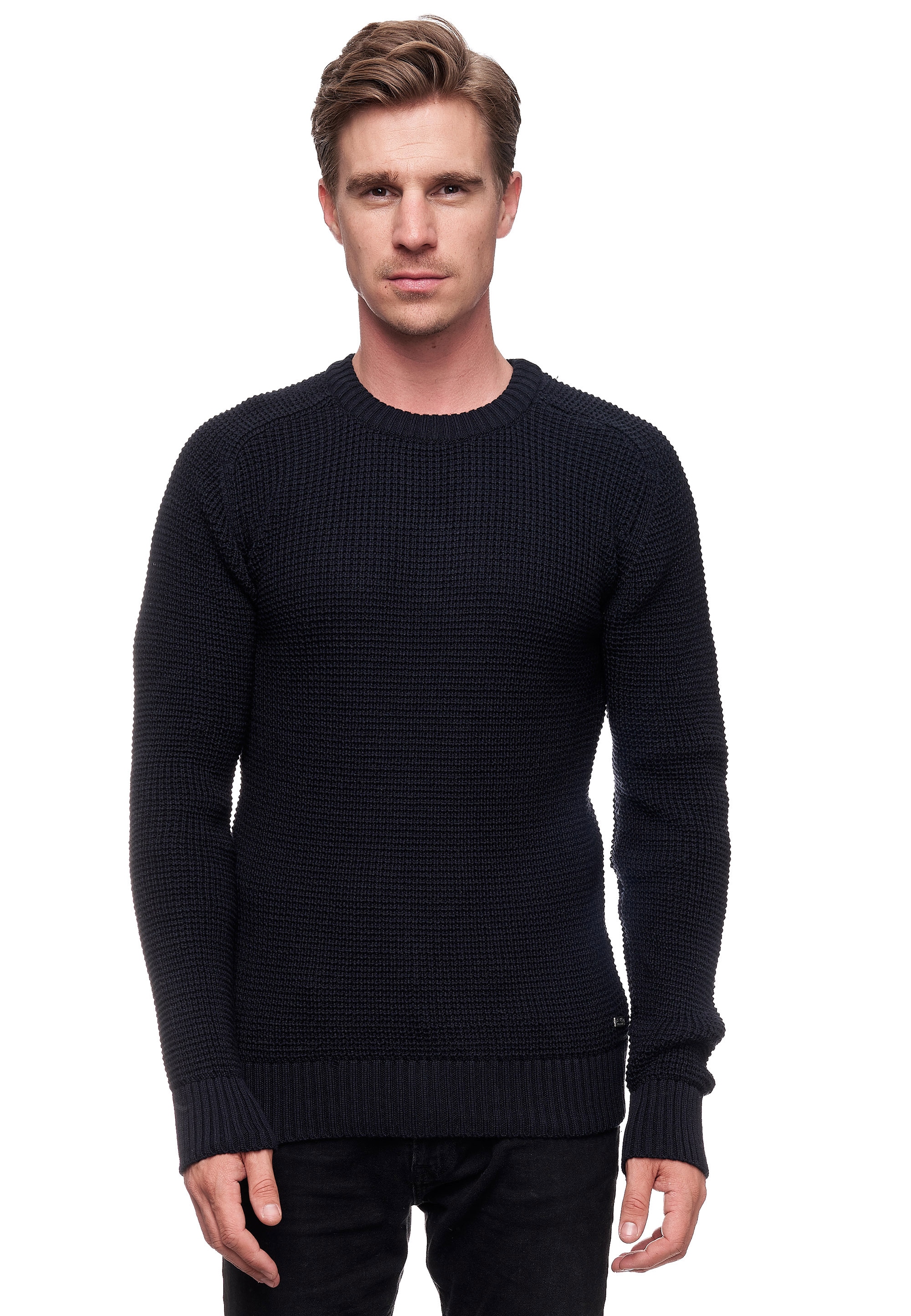 Rusty Neal Strickpullover, in sportlichem Design